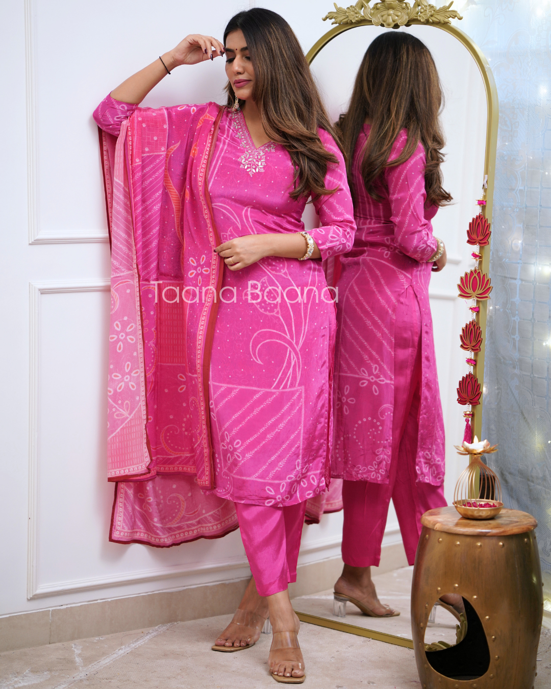 Dupatta Pant Set