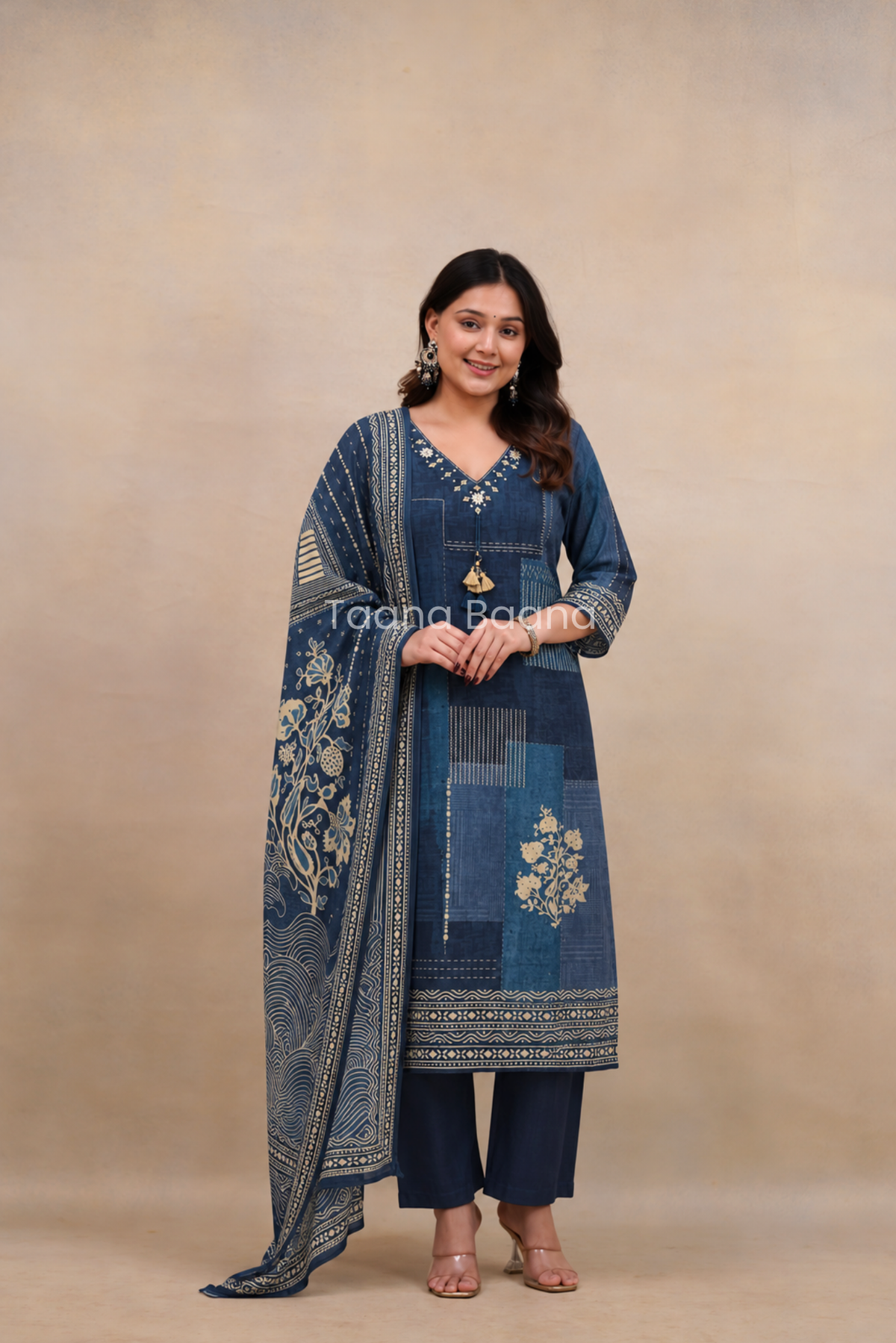 Dupatta Pant Set