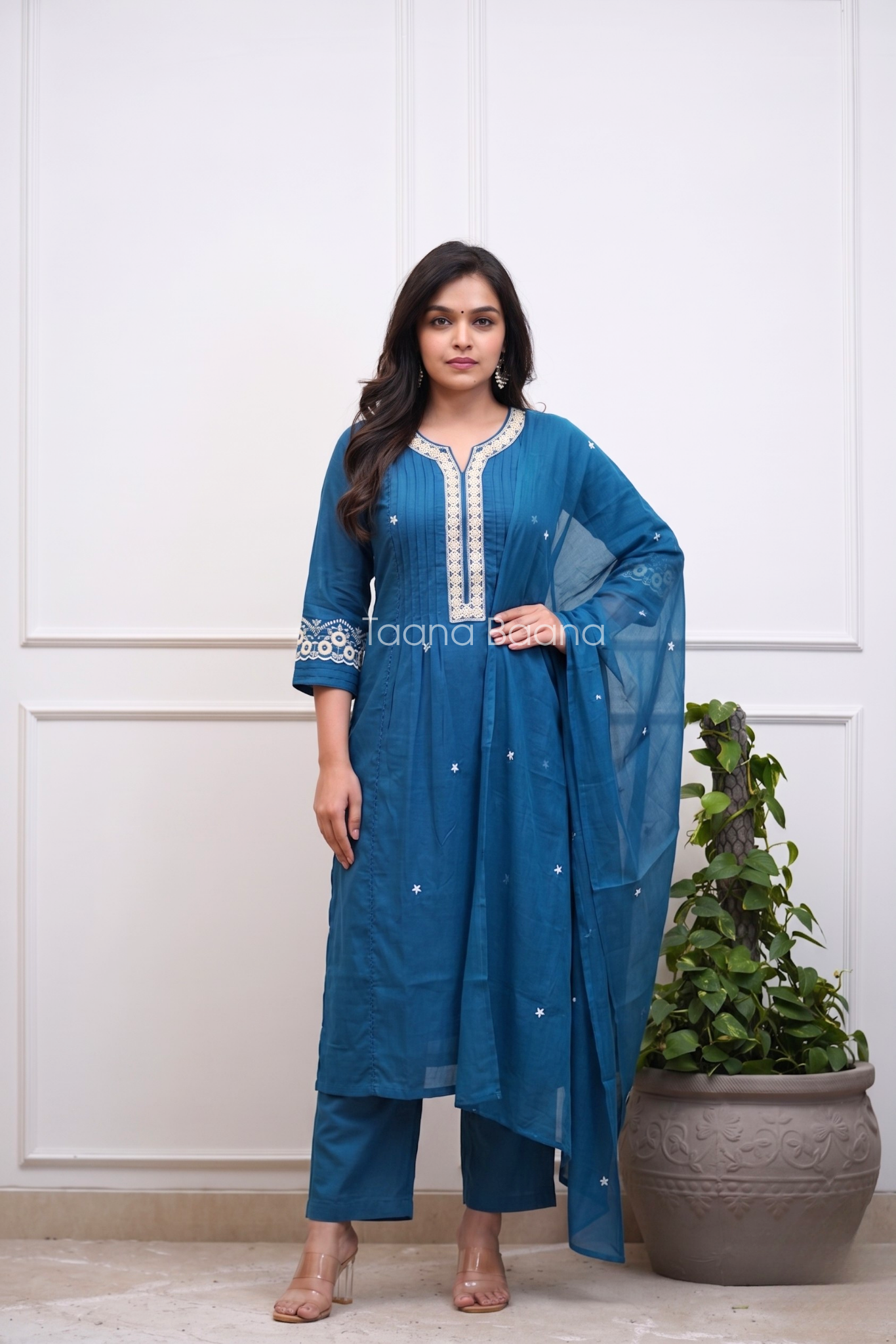 Dupatta Pant Set