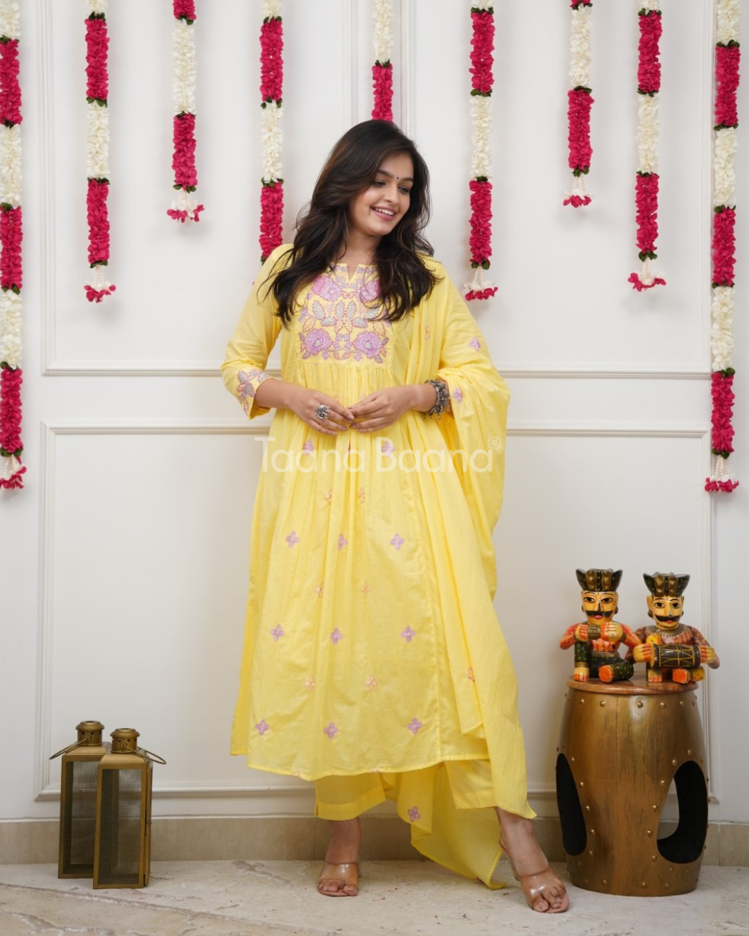 Dupatta Pant Set