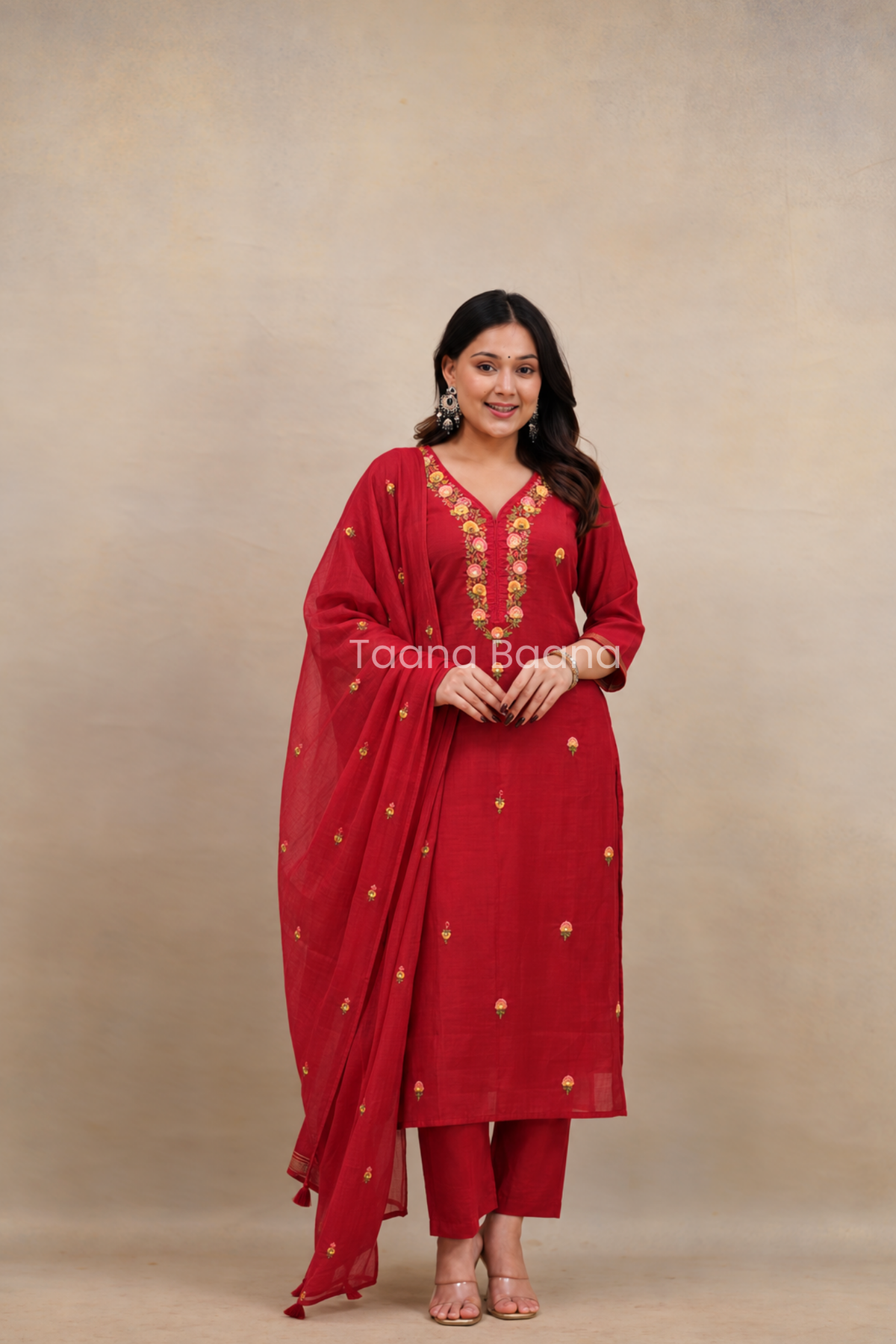 Dupatta Pant Set