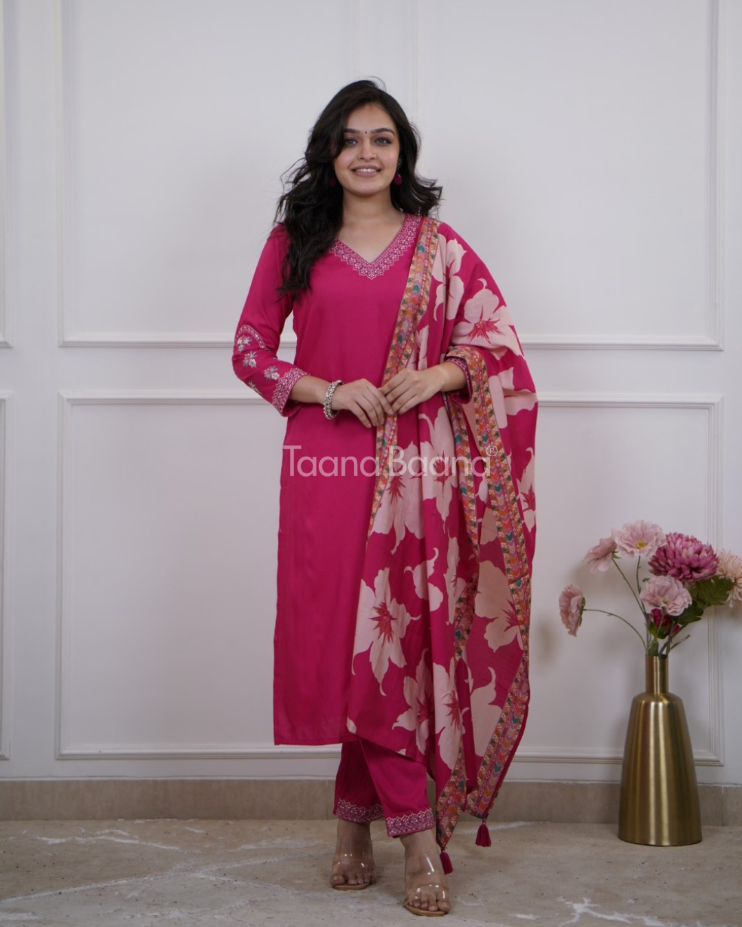 Dupatta Pant Set