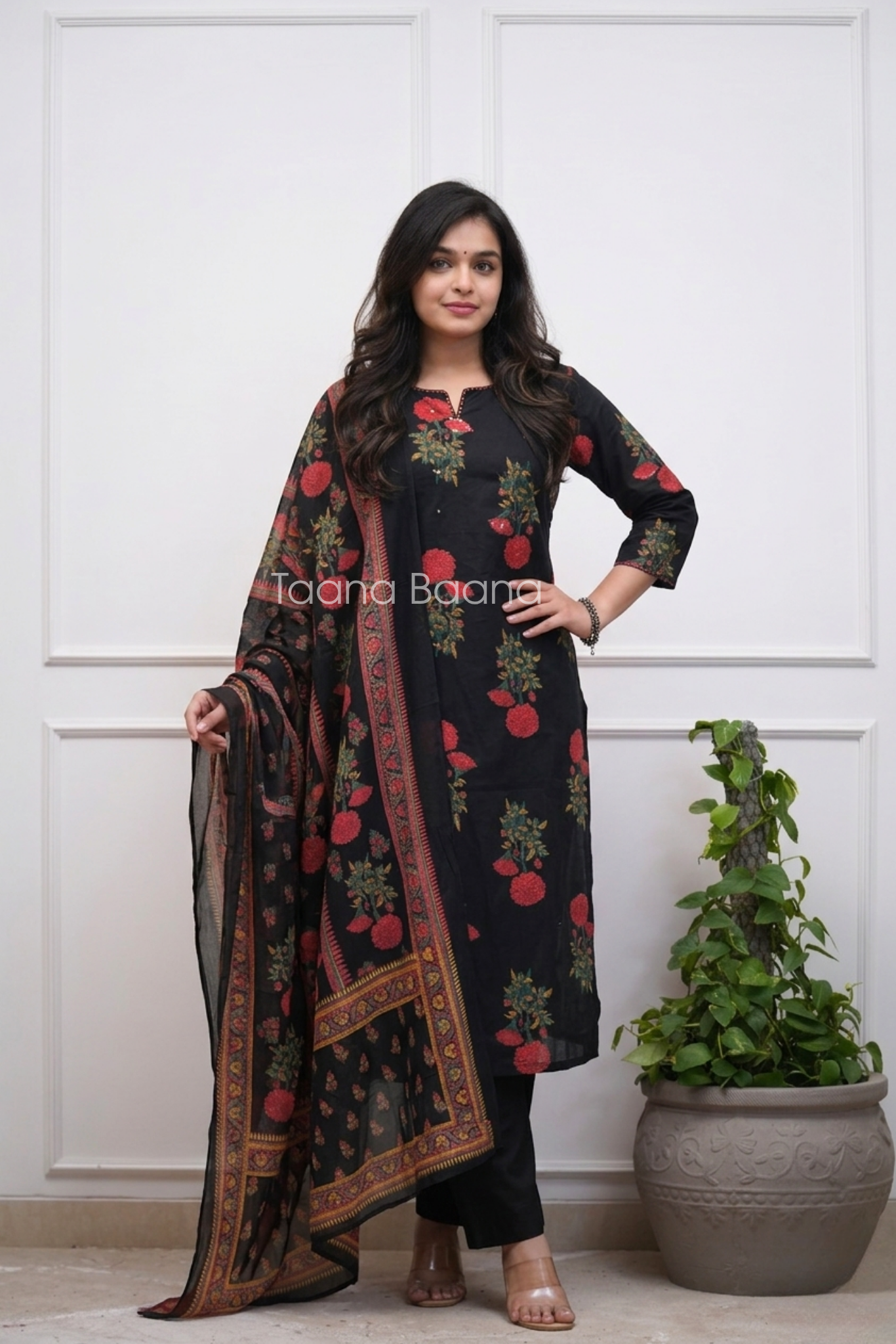Dupatta Pant Set