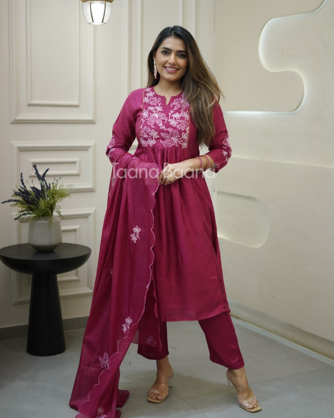Dupatta Pants Set