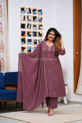 Dupatta Pant Set