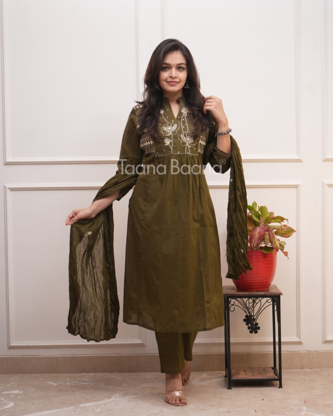 Dupatta Pant Set