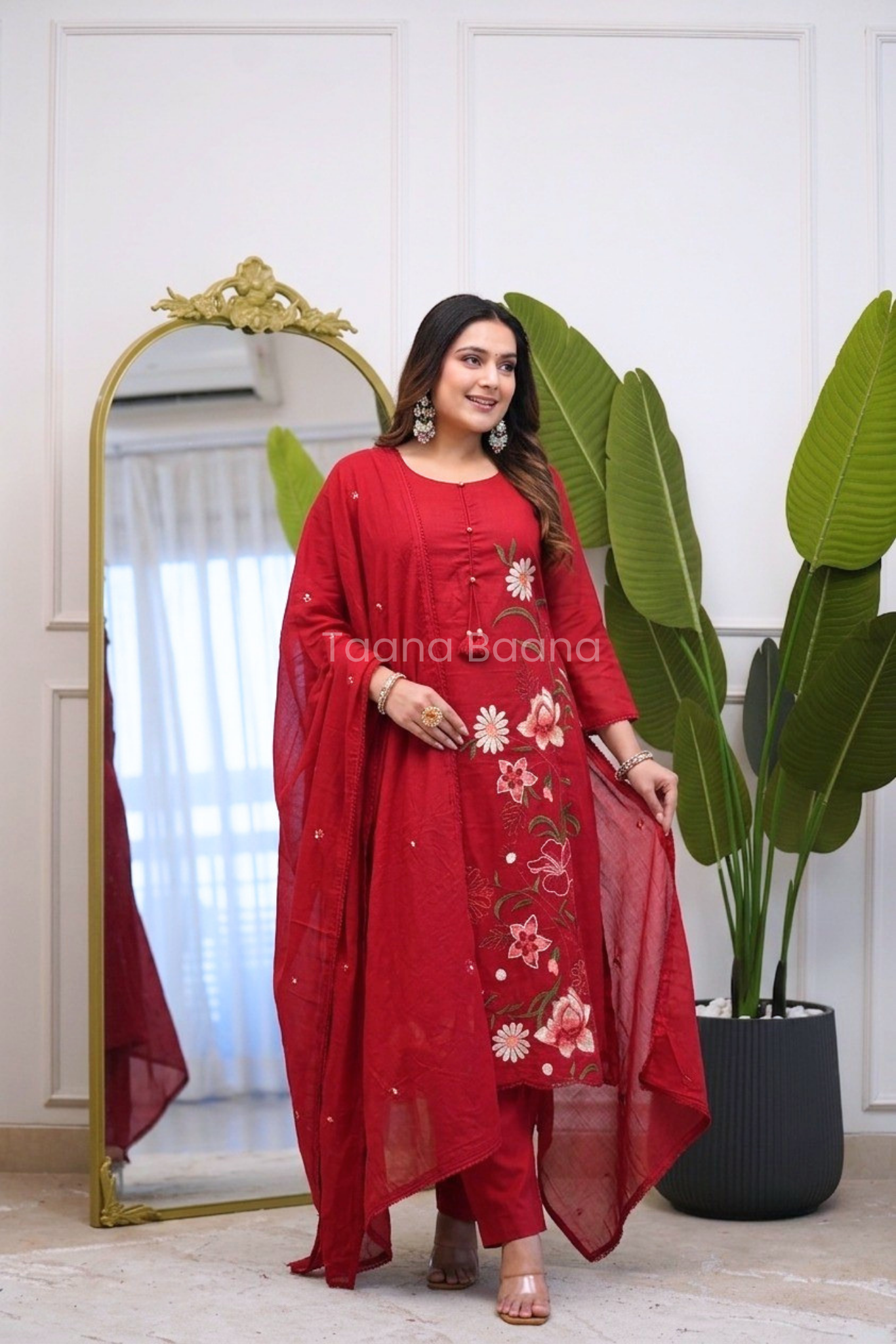 Dupatta Pant Set
