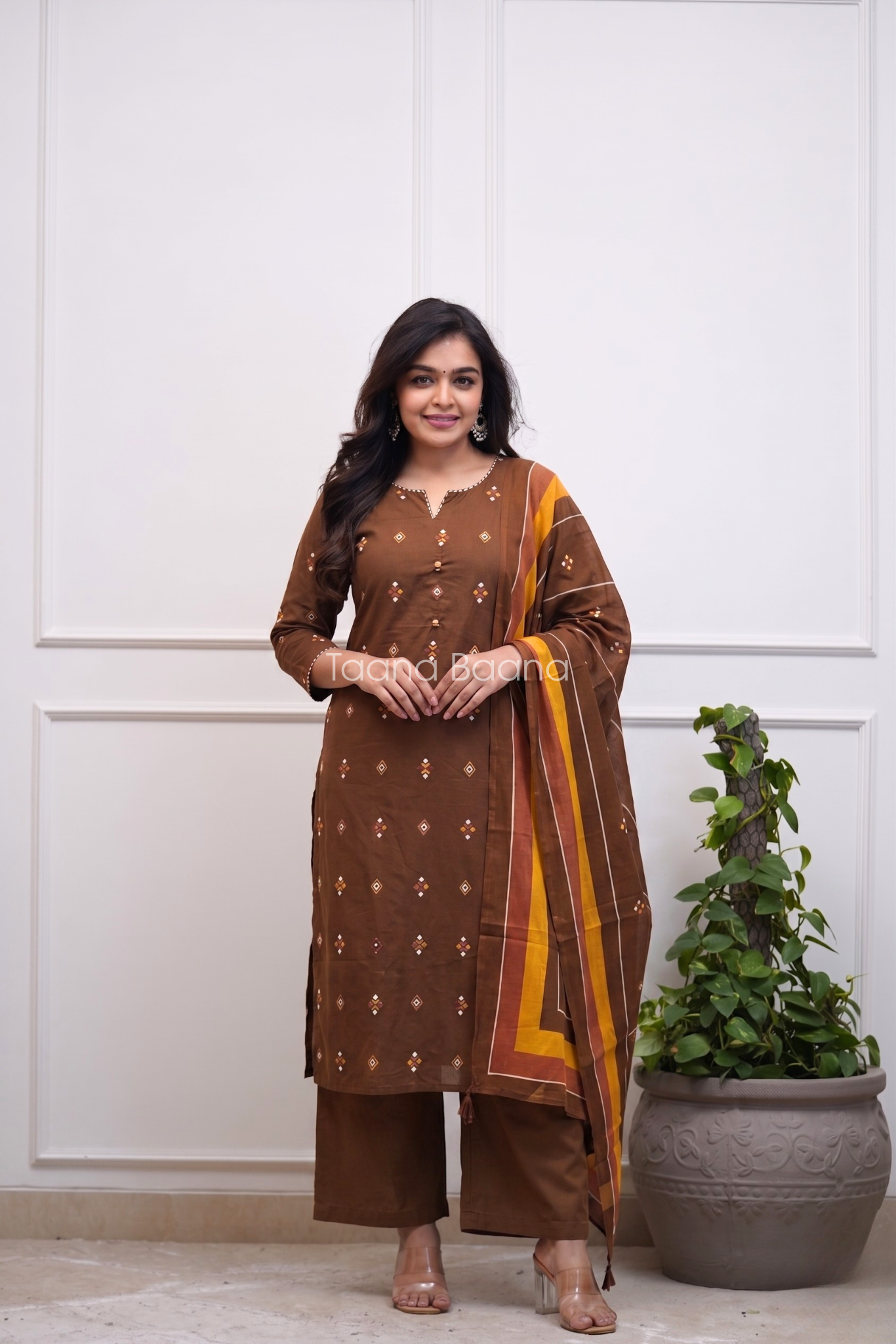 Dupatta Pant Set