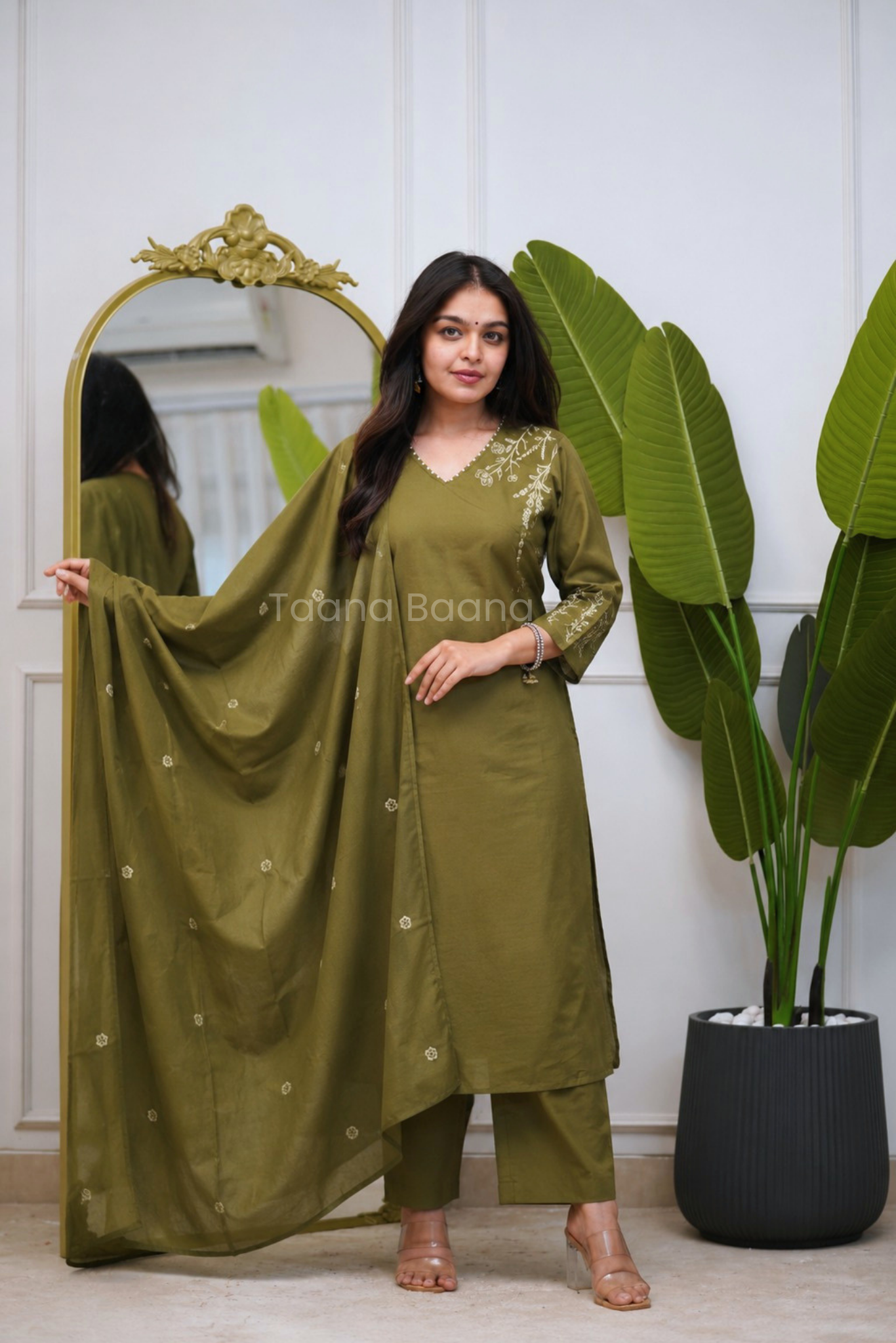 Dupatta Pant Set