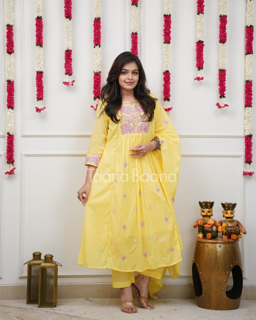 Dupatta Pant Set