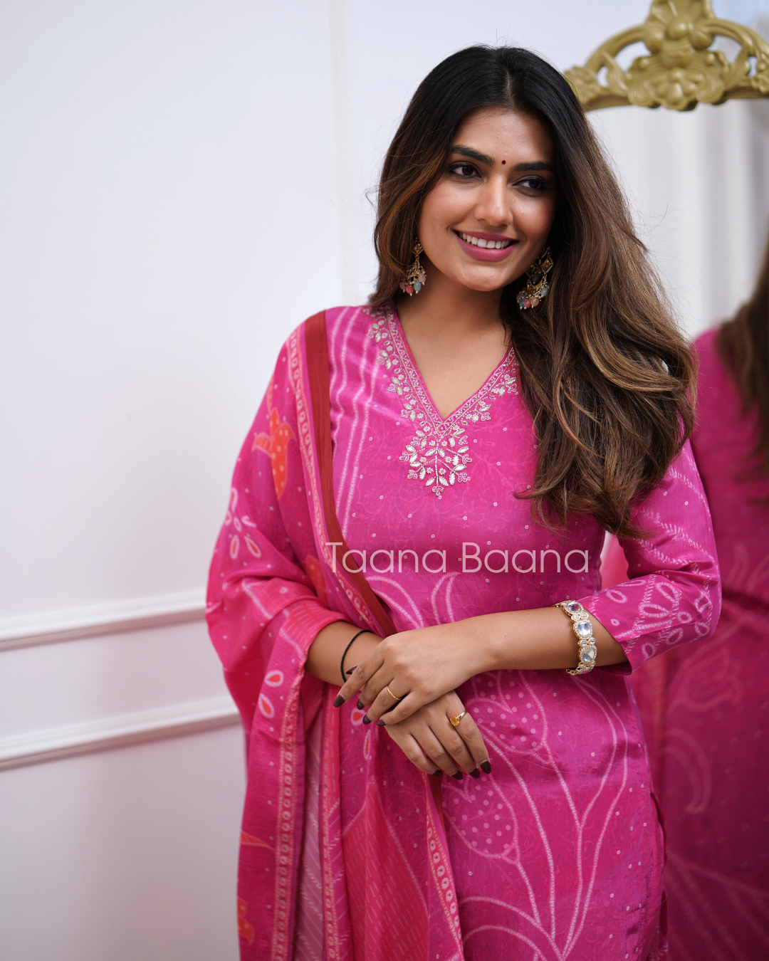 Dupatta Pant Set