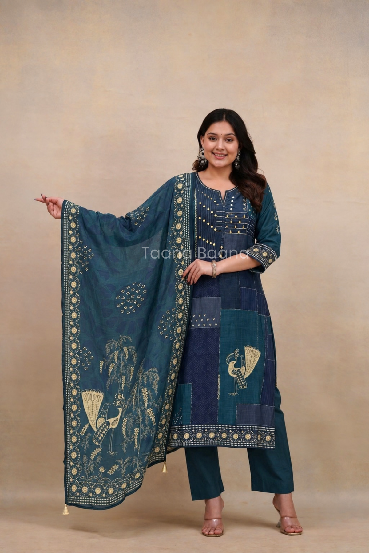 Dupatta Pant Set