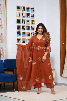 Dupatta Pant Set