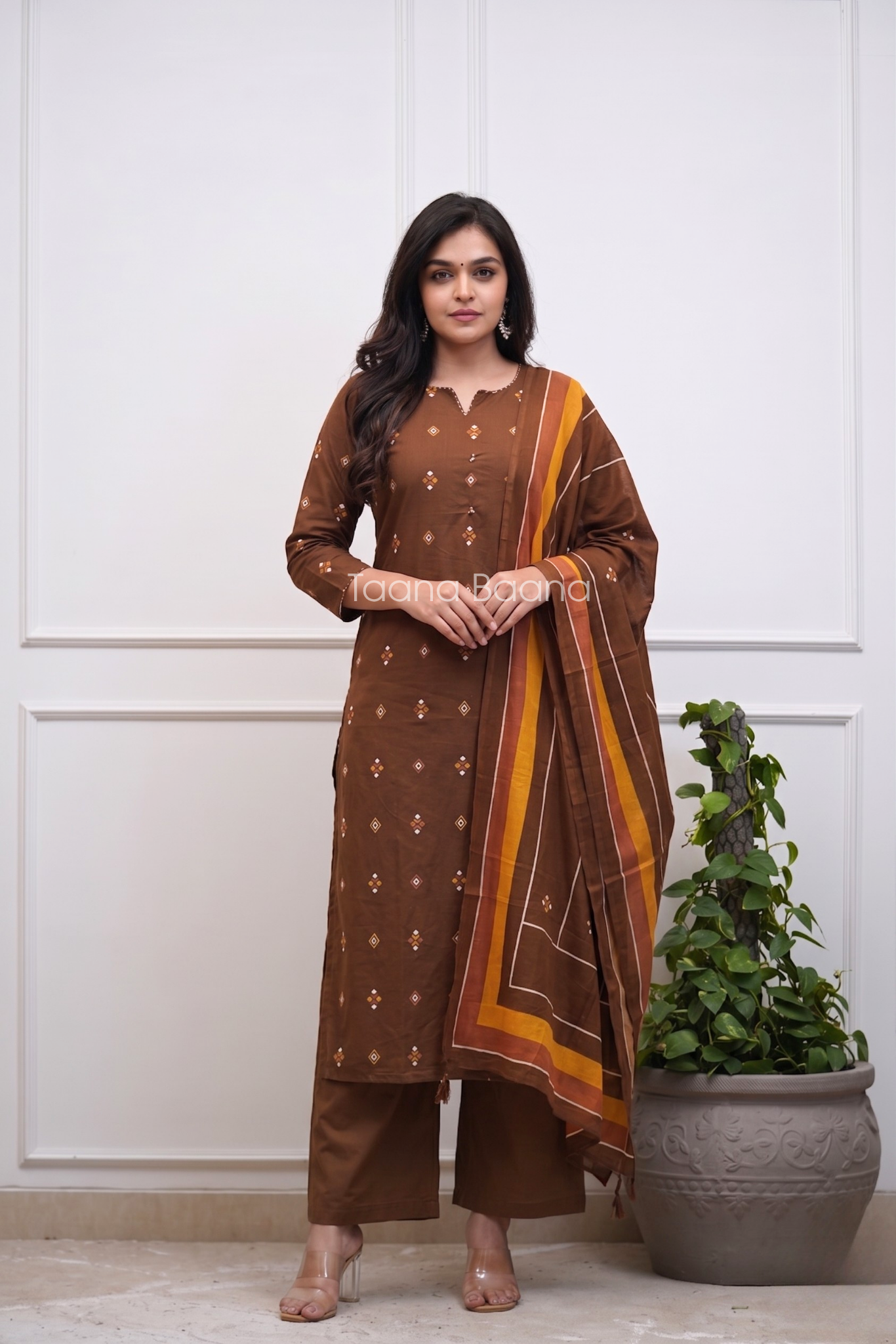 Dupatta Pant Set