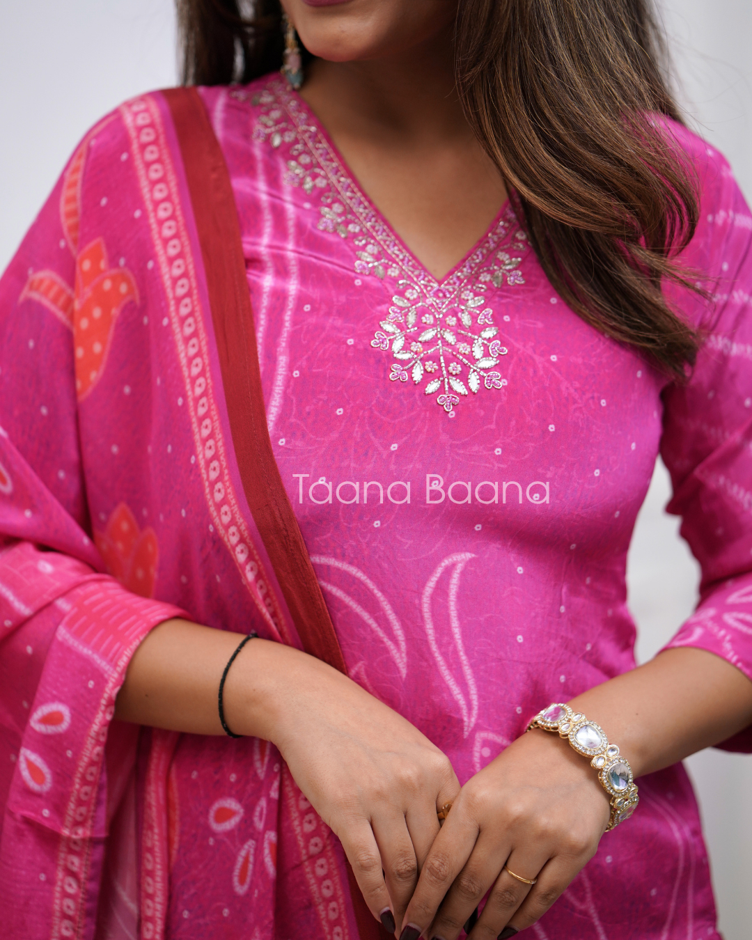 Dupatta Pant Set