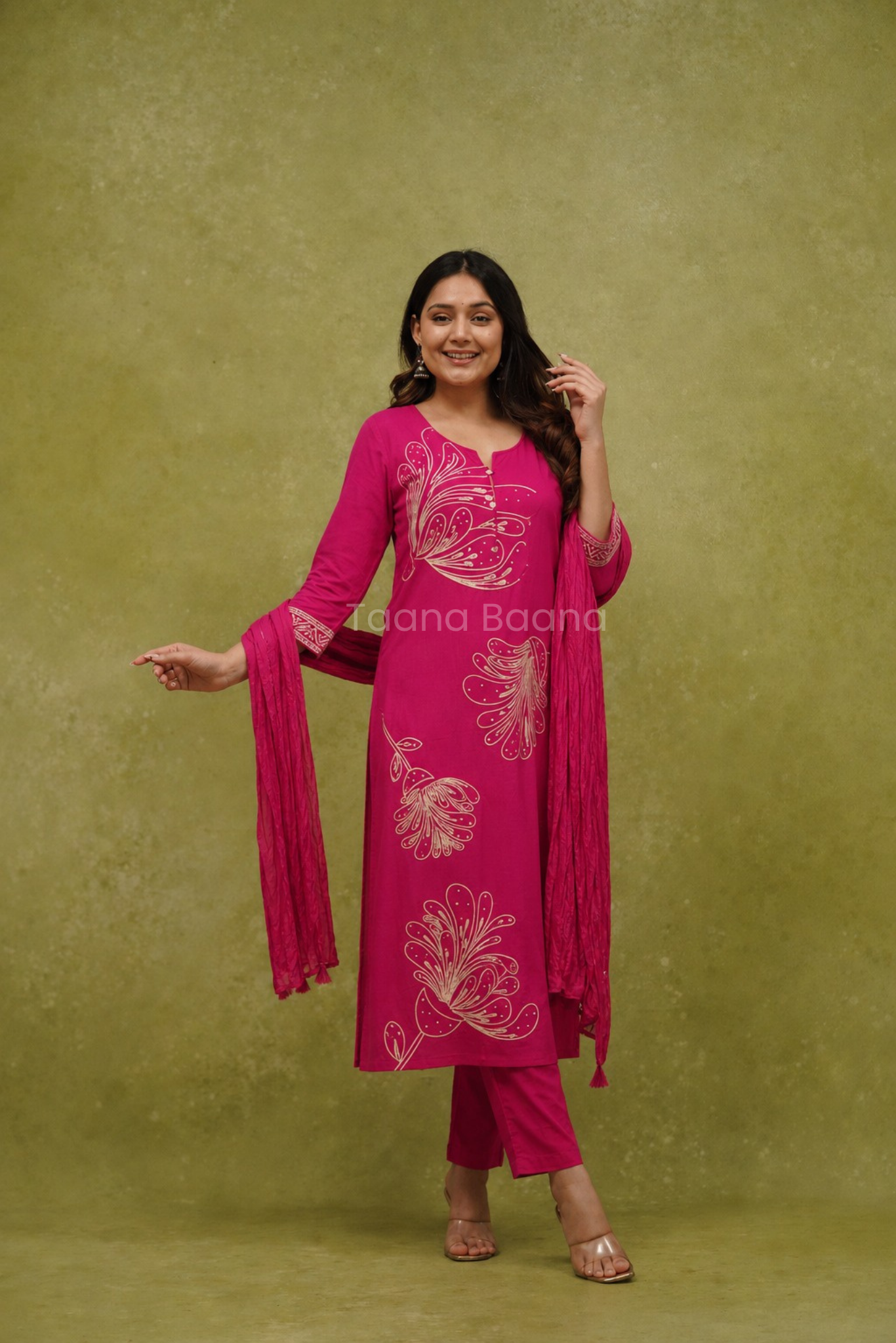 Dupatta Pant Set
