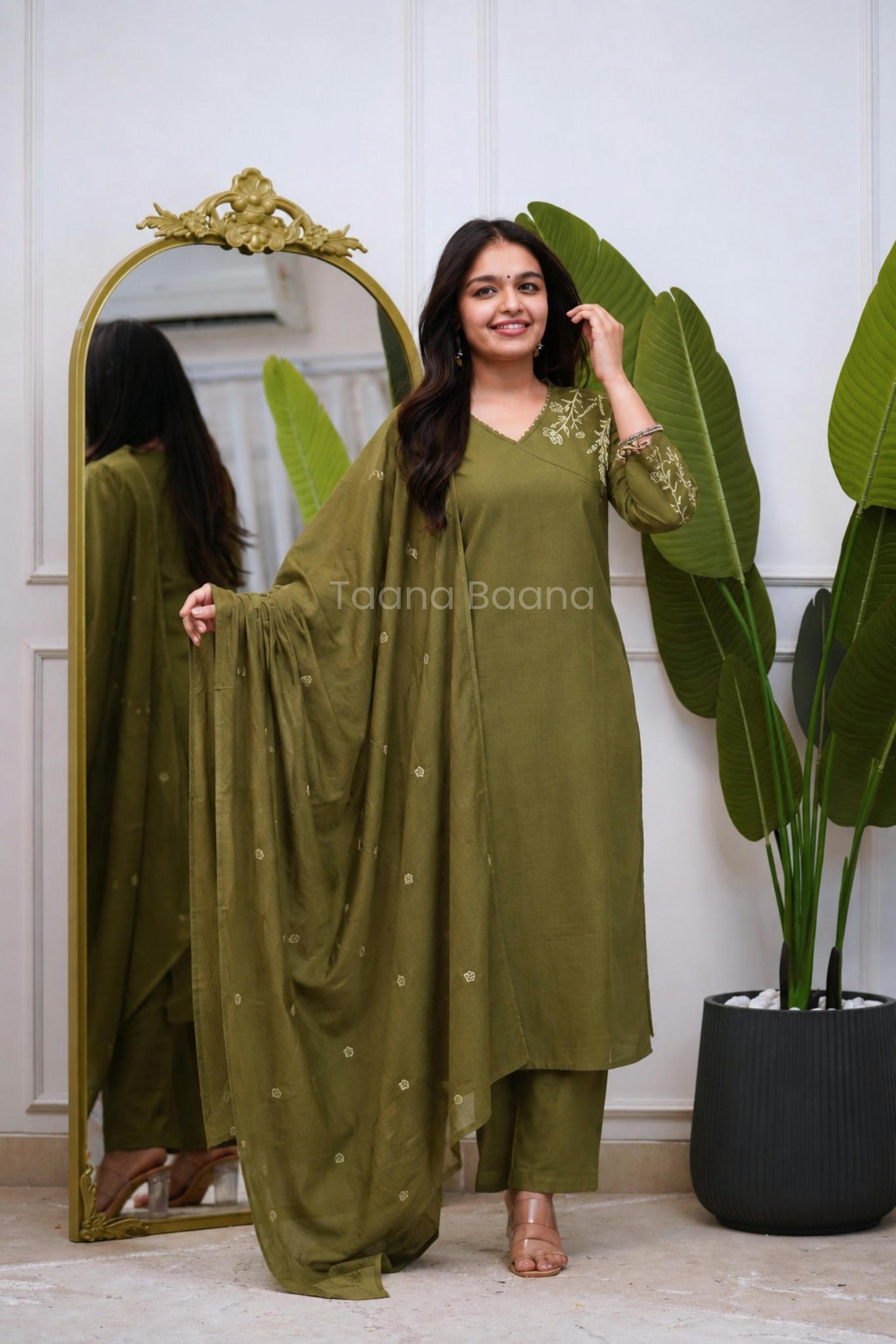 Dupatta Pant Set