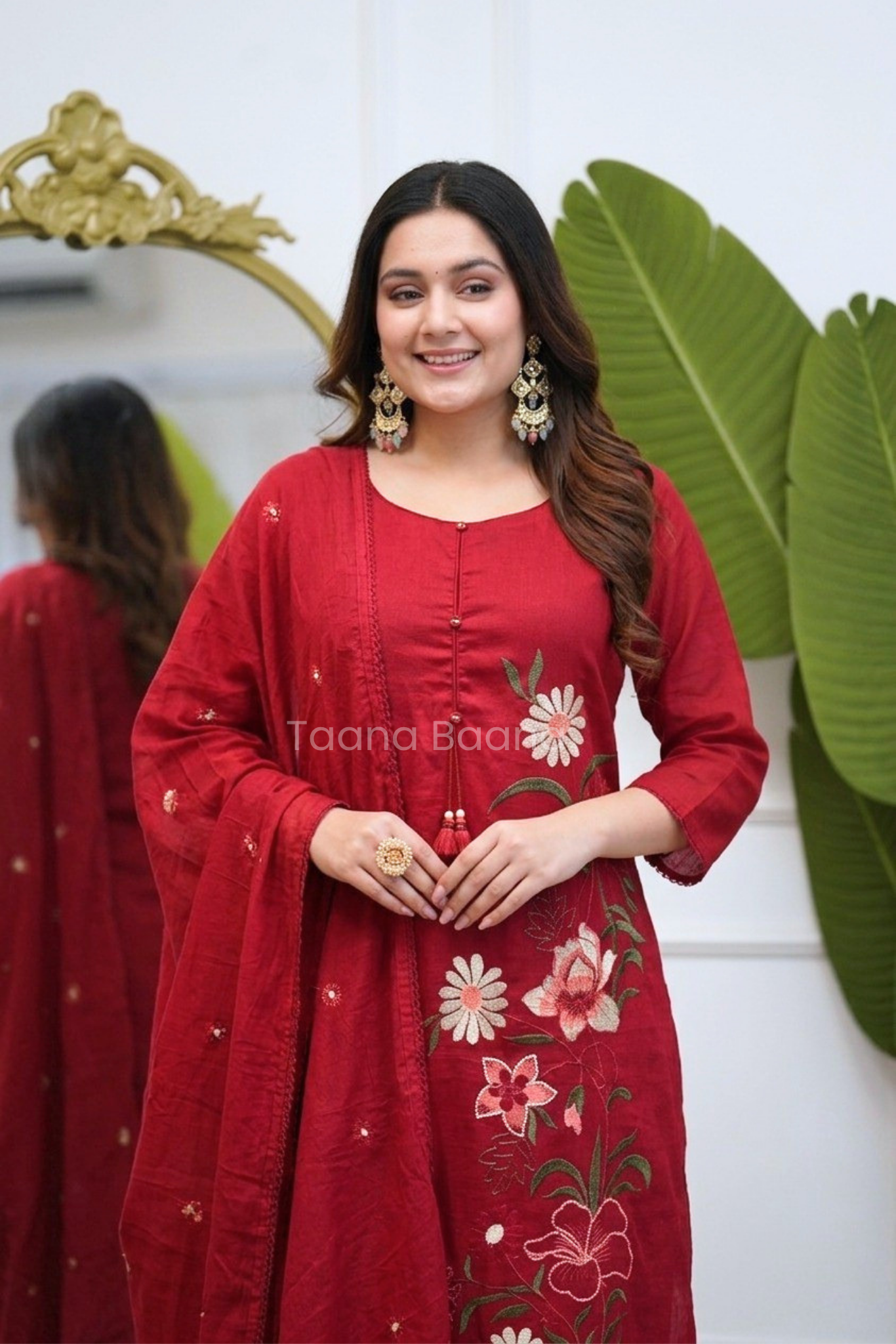 Dupatta Pant Set