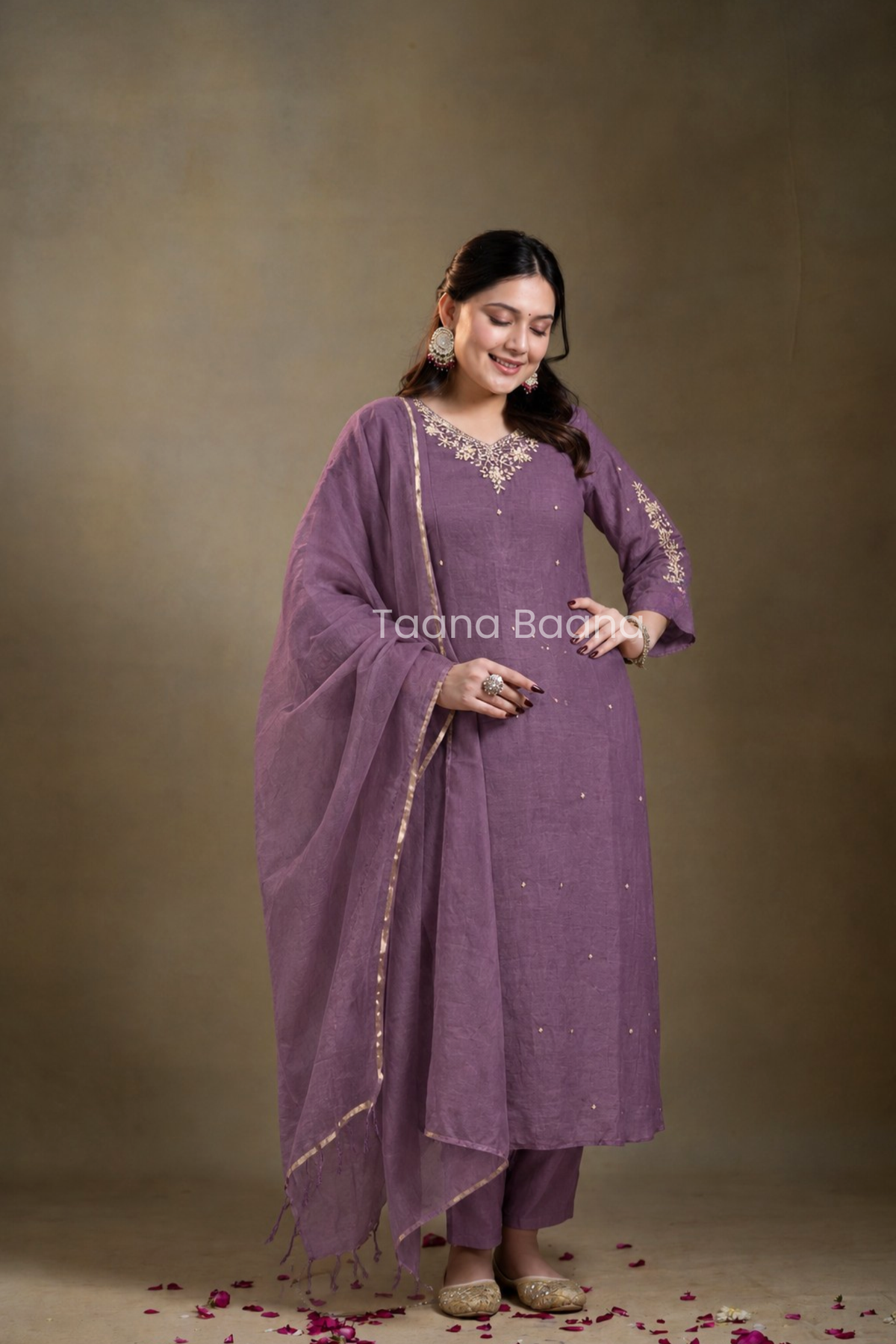 Dupatta Pant Set
