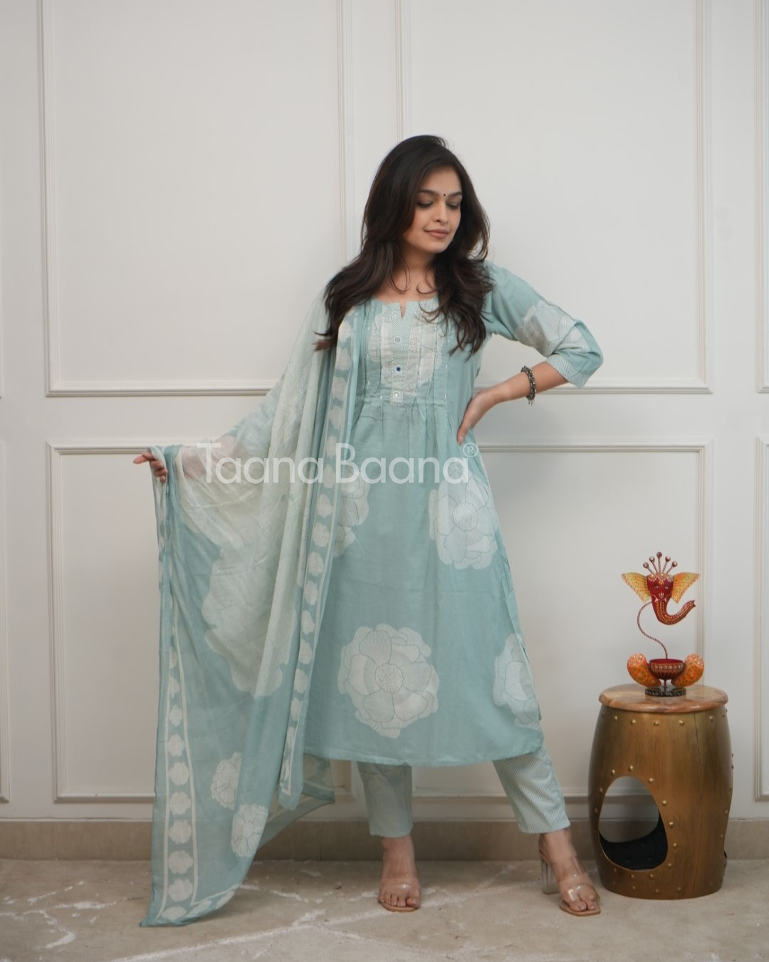 Dupatta Pant Set