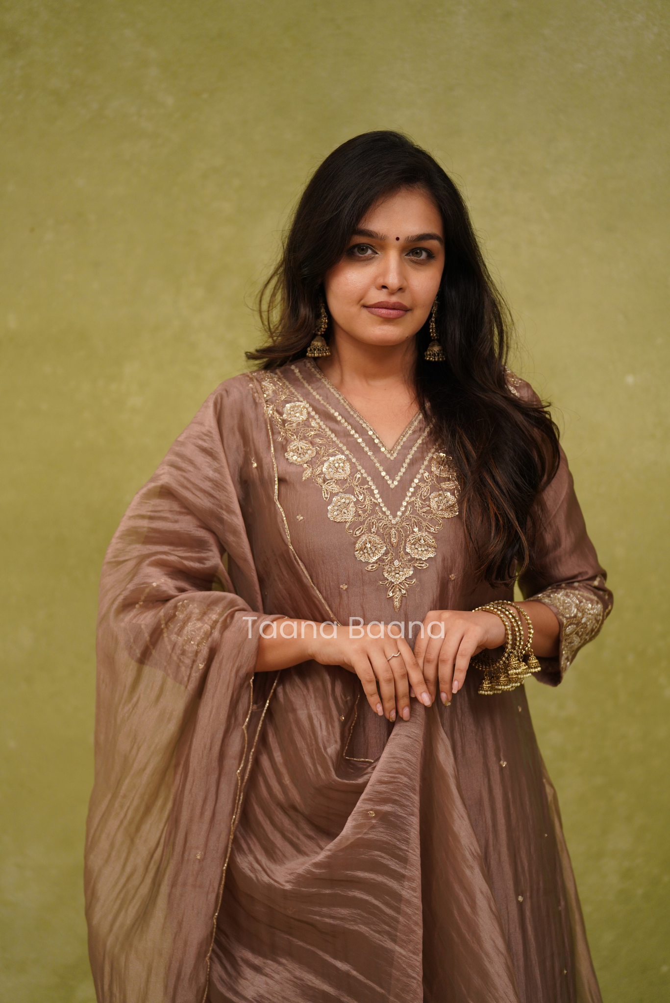 Anarkali Dupatta Set