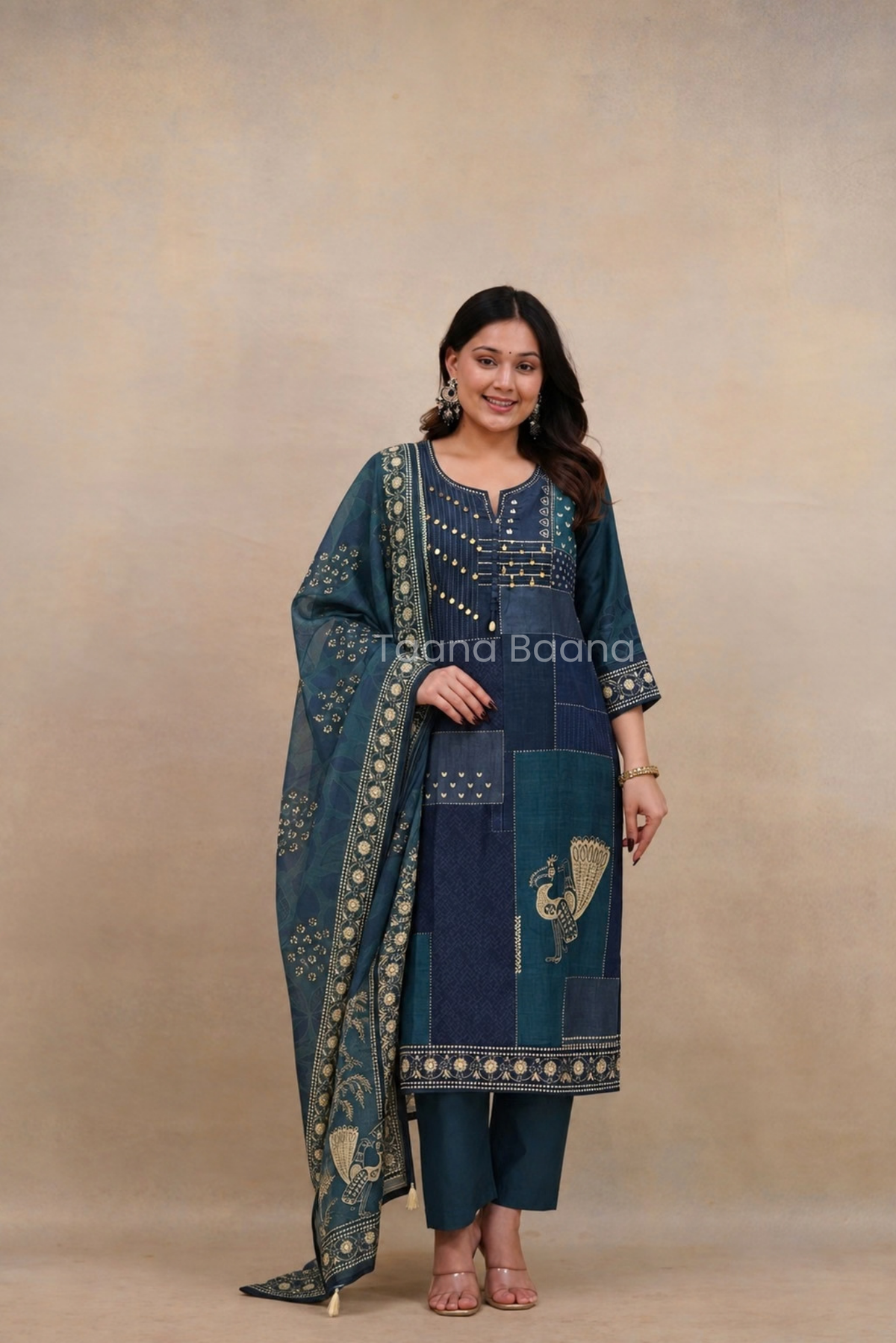Dupatta Pant Set