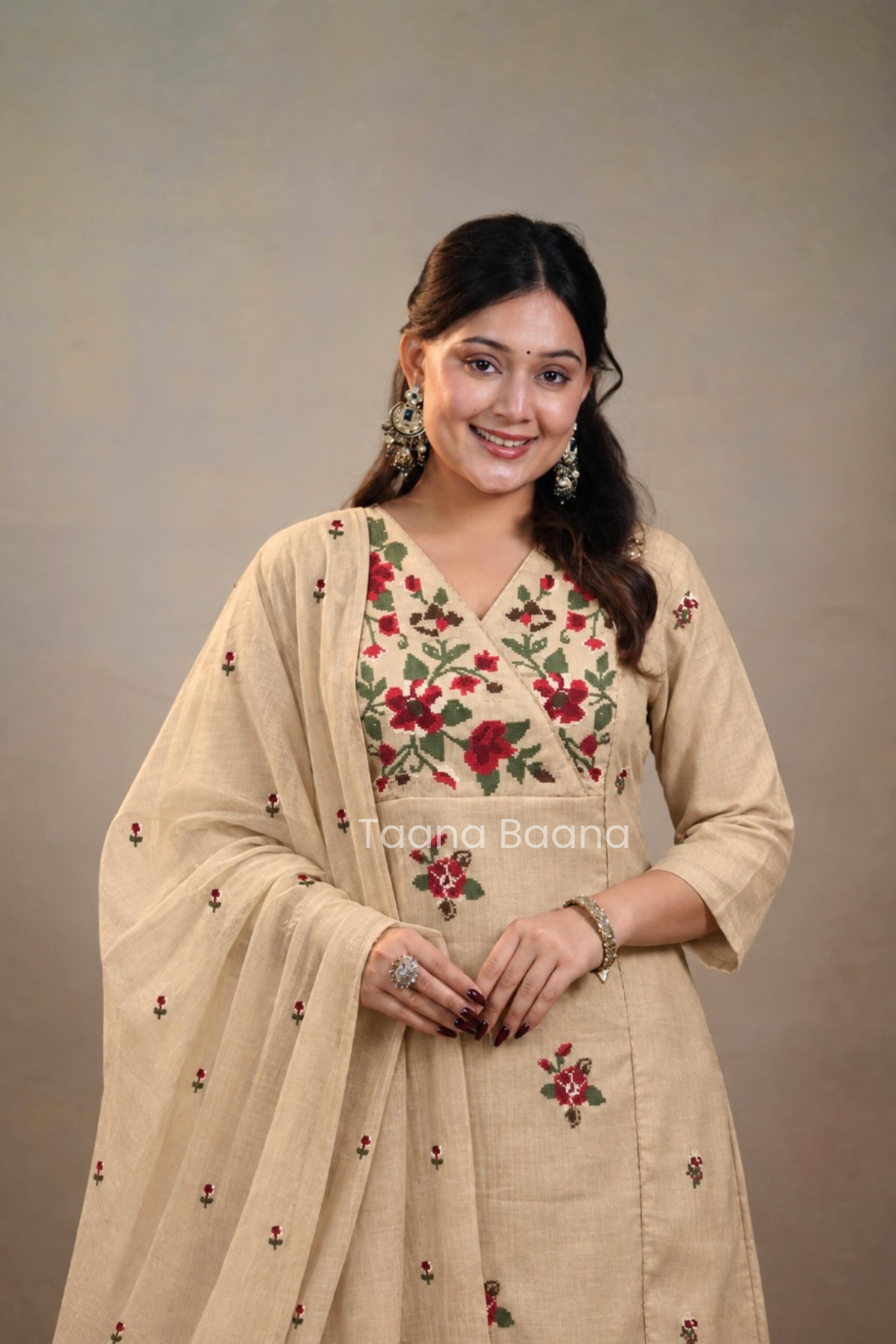 Dupatta Pant Set