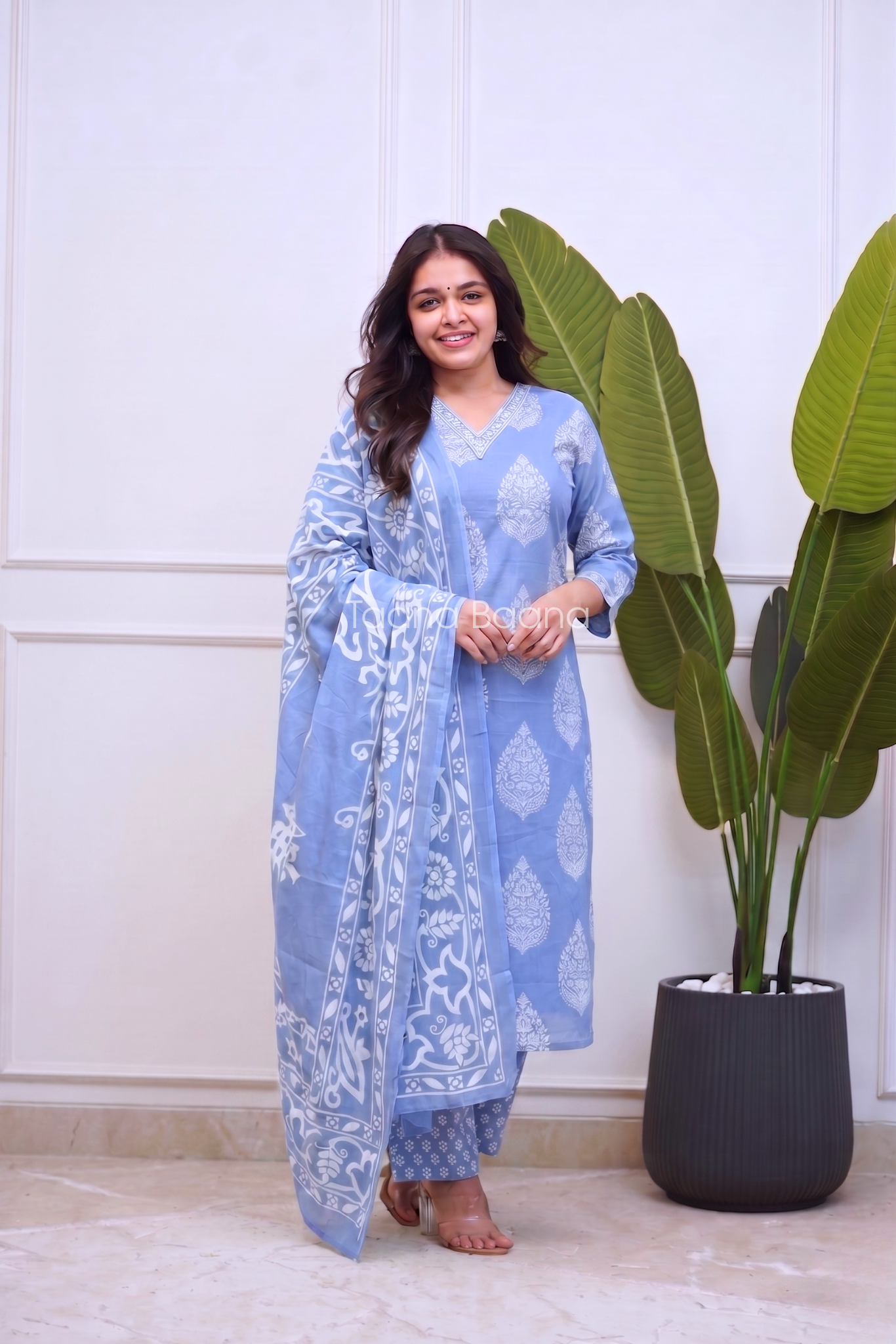 Dupatta Pant Set