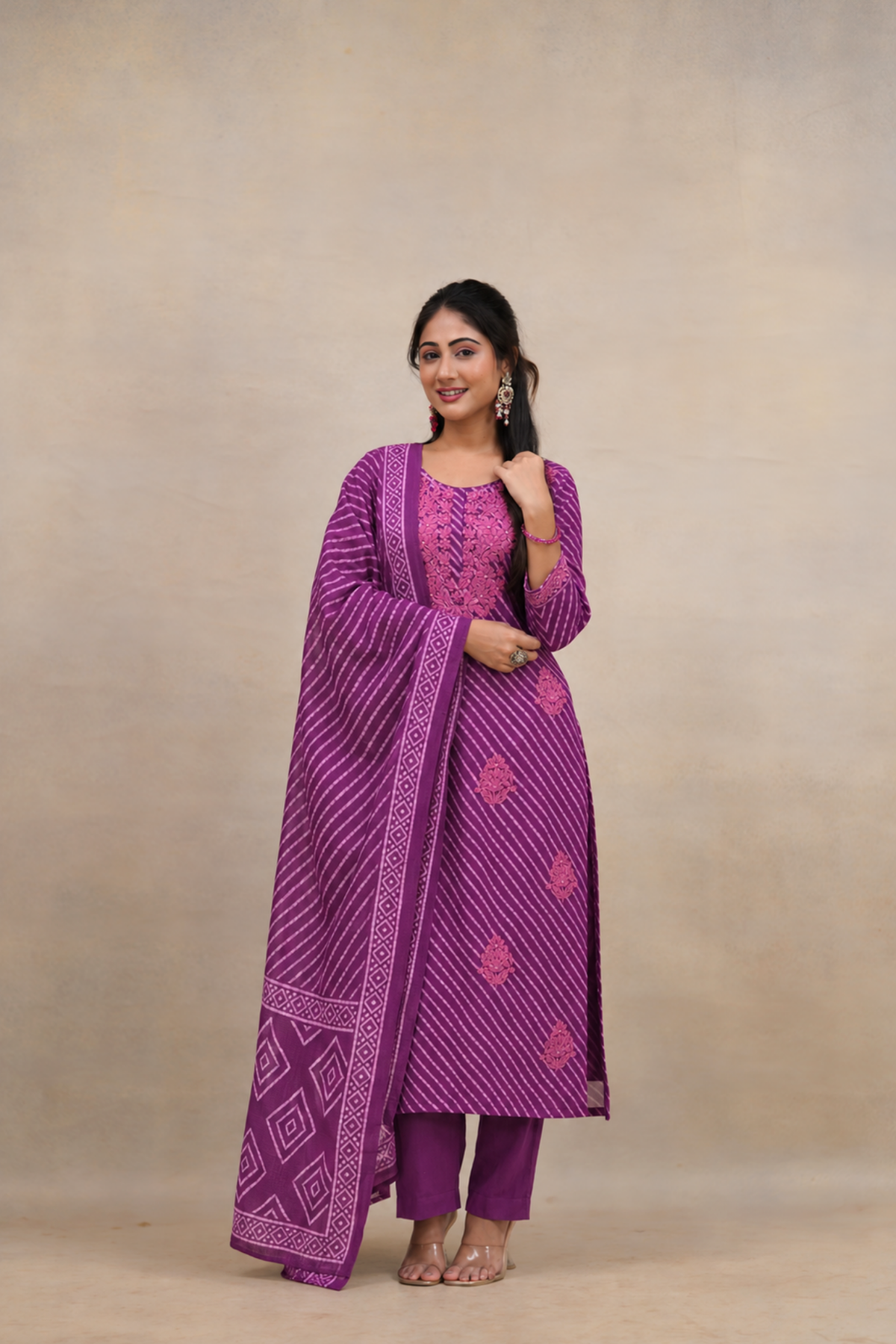 Dupatta Pant Set