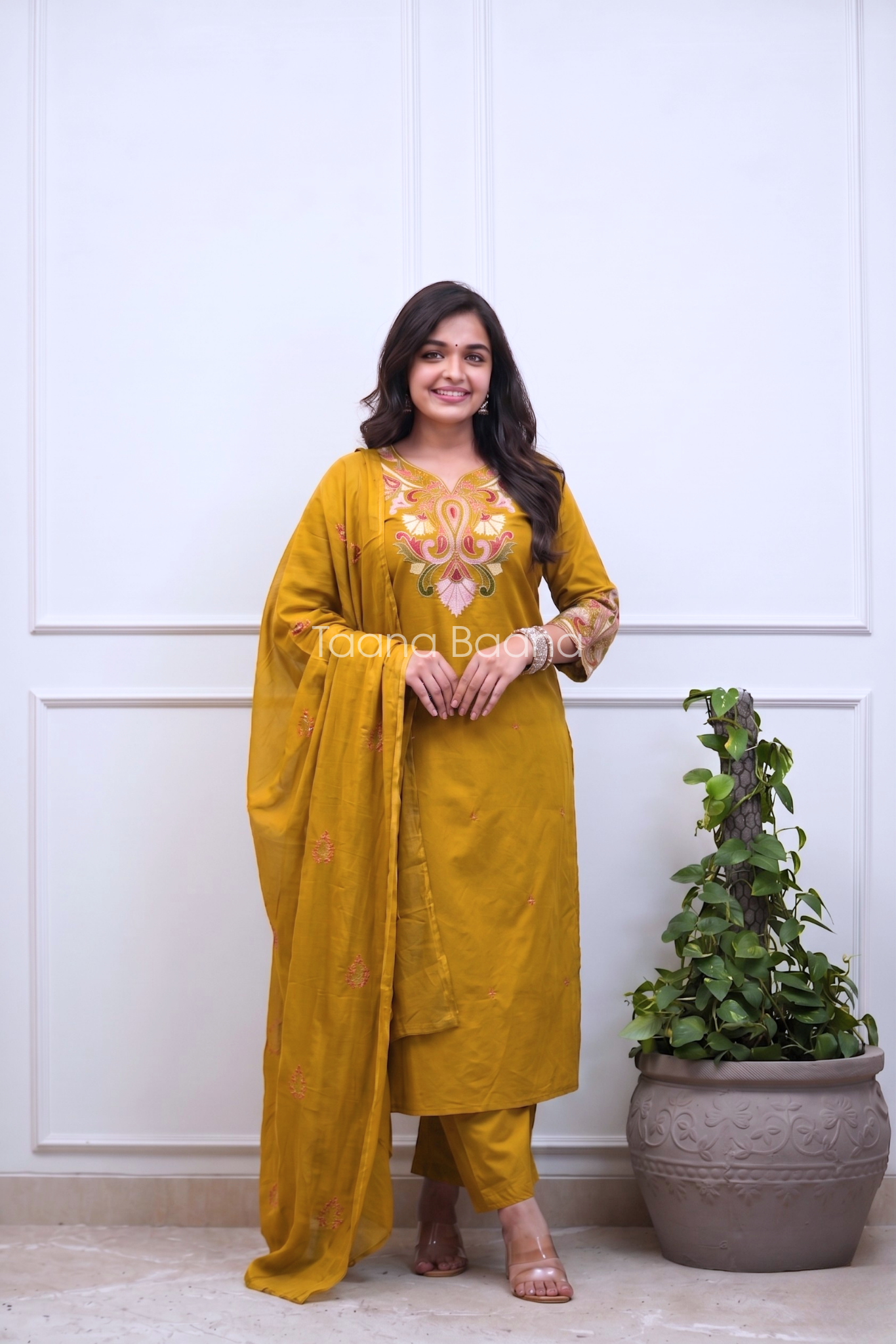 Dupatta Pant Set