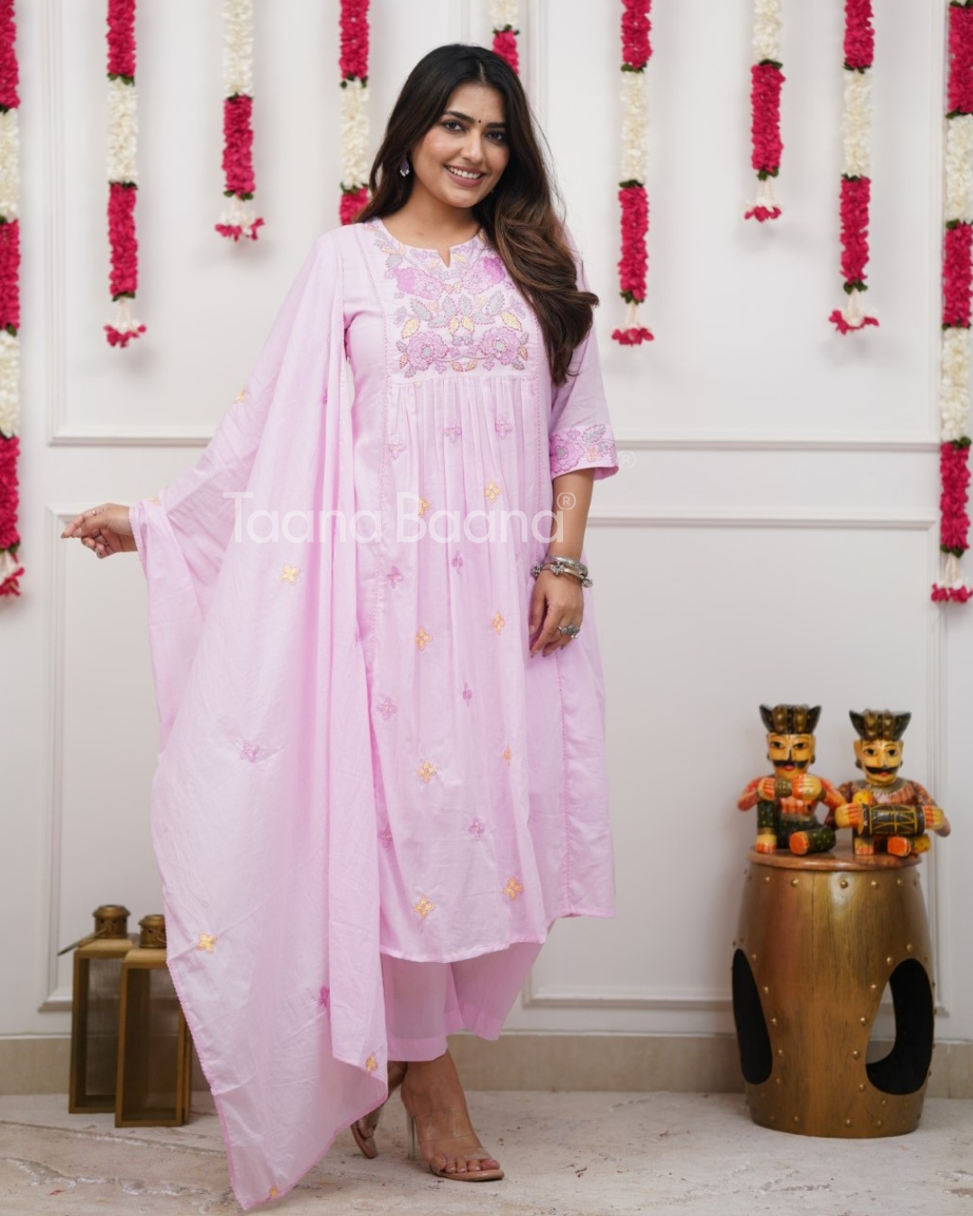 Dupatta Pant Set