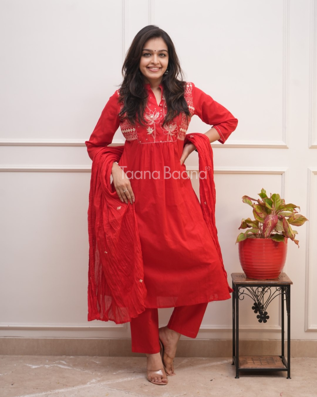 Dupatta Pant Set