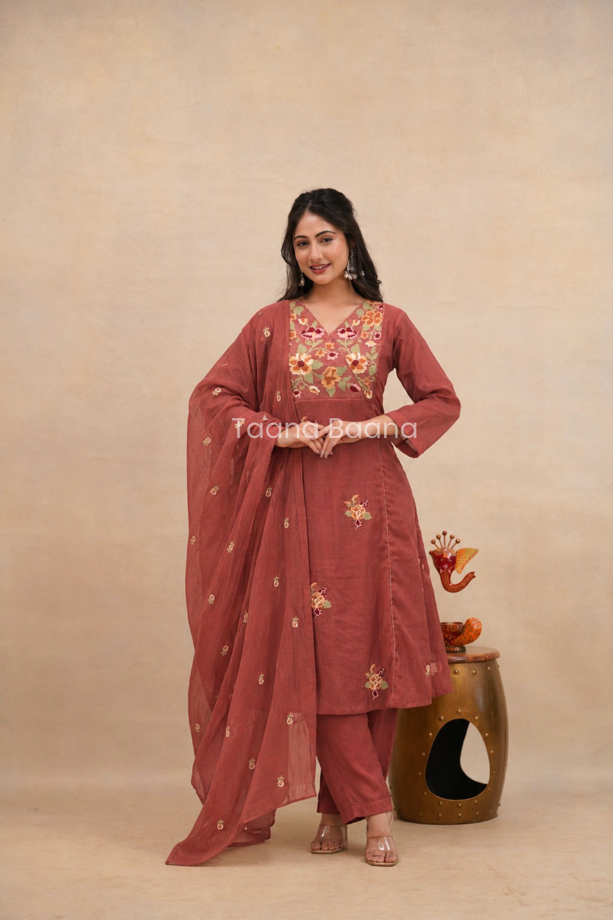 Dupatta Pant Set