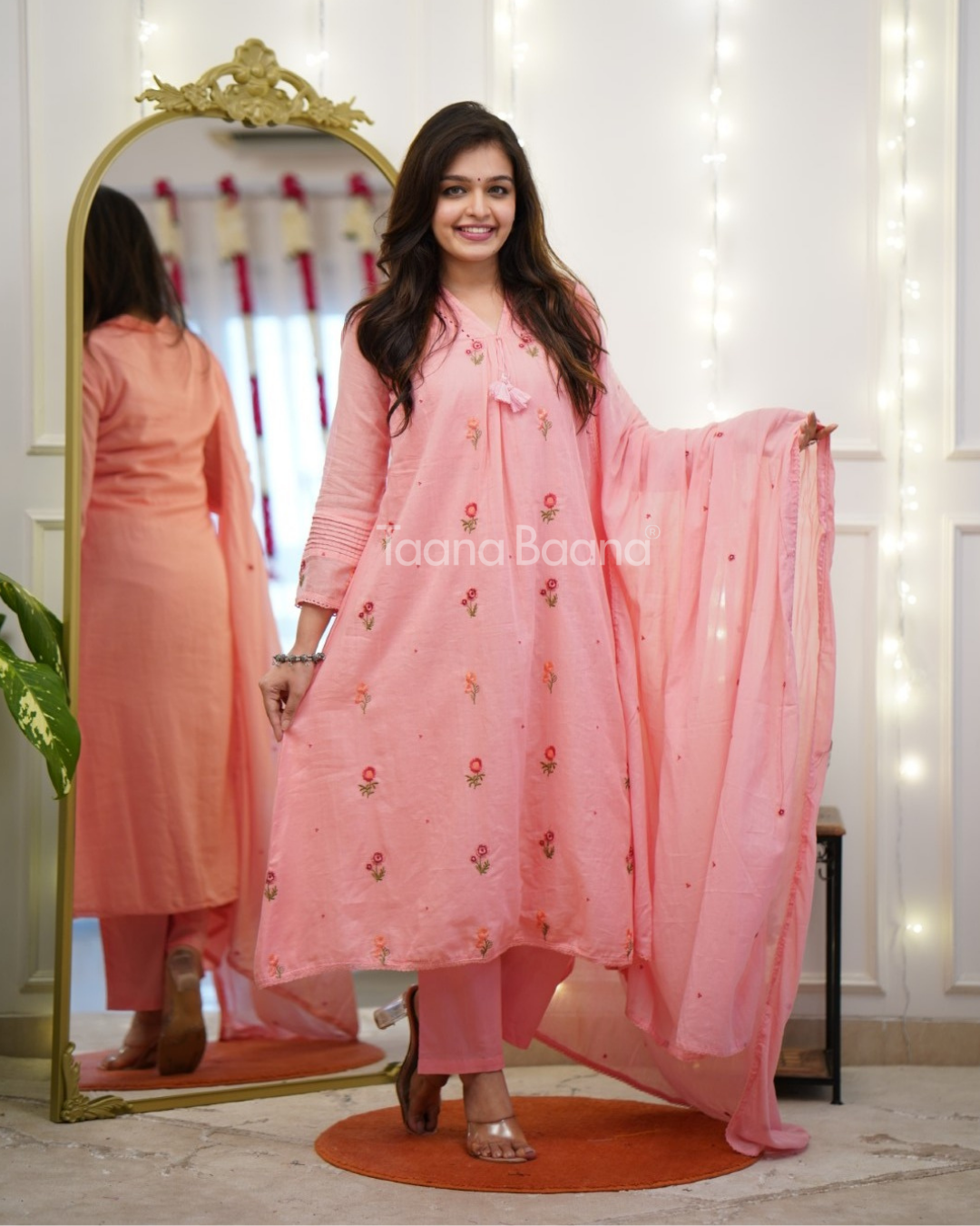 Dupatta Pant Set