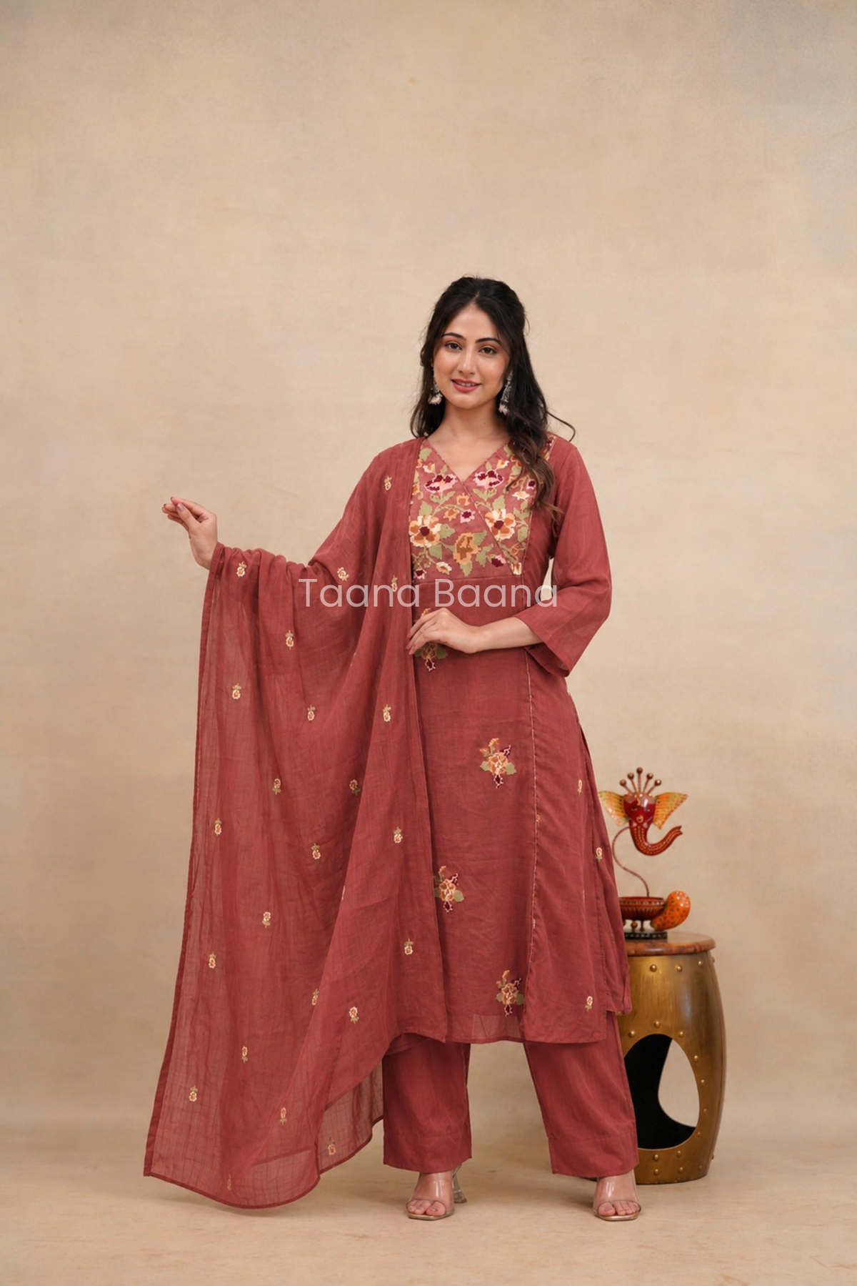 Dupatta Pant Set