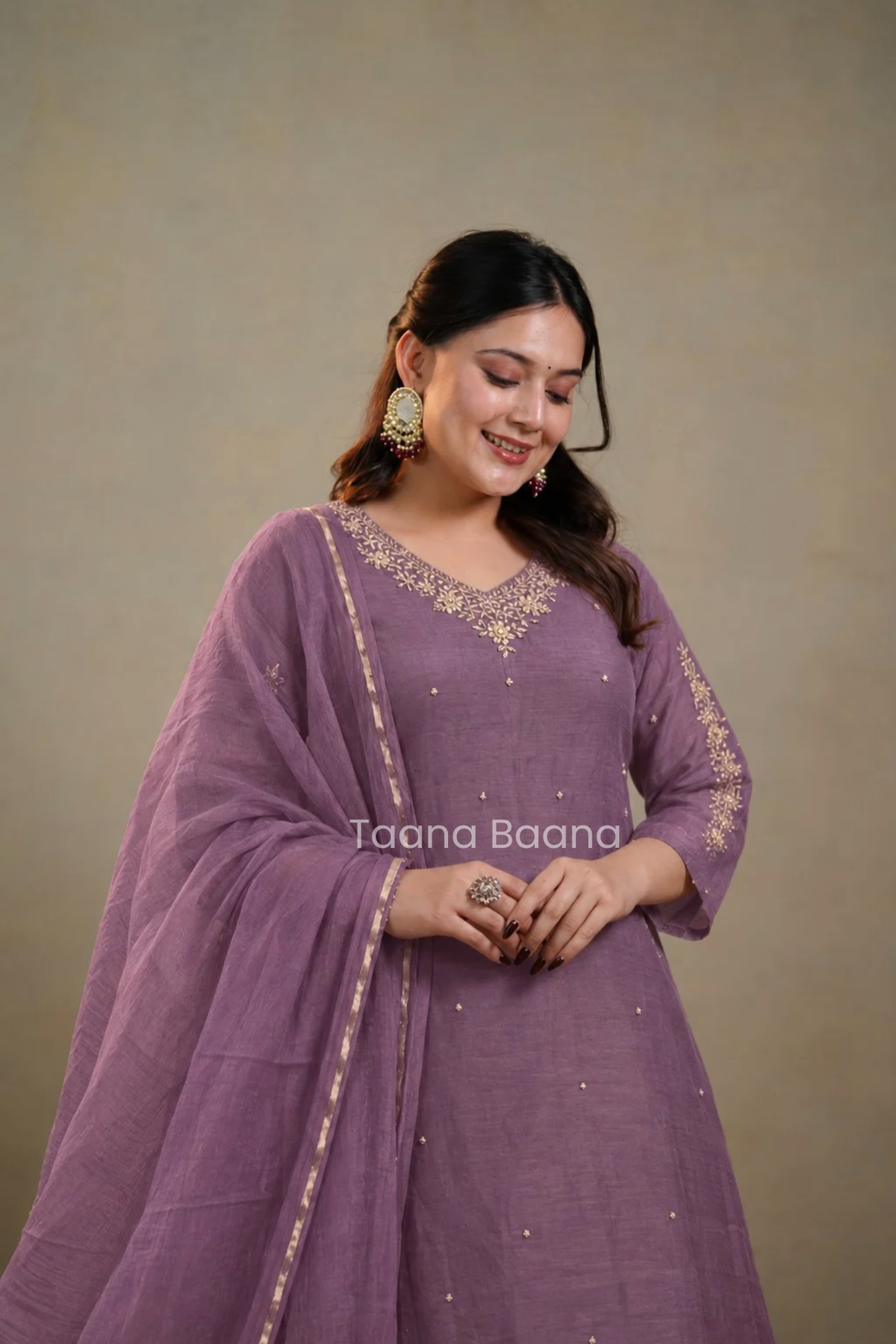 Dupatta Pant Set