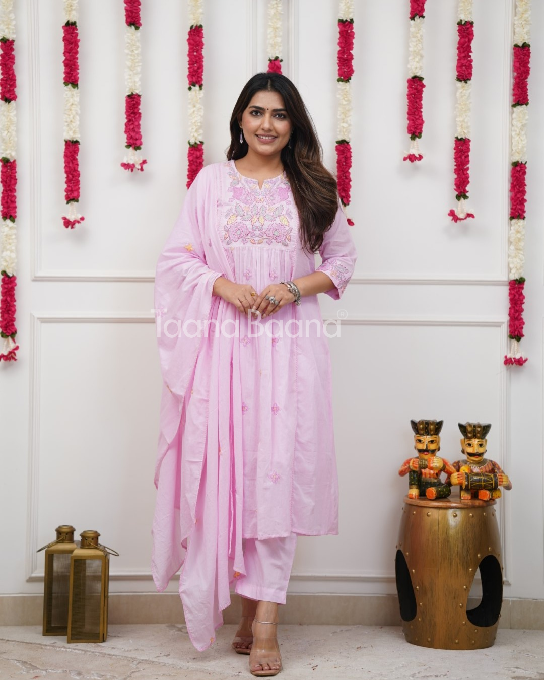 Dupatta Pant Set