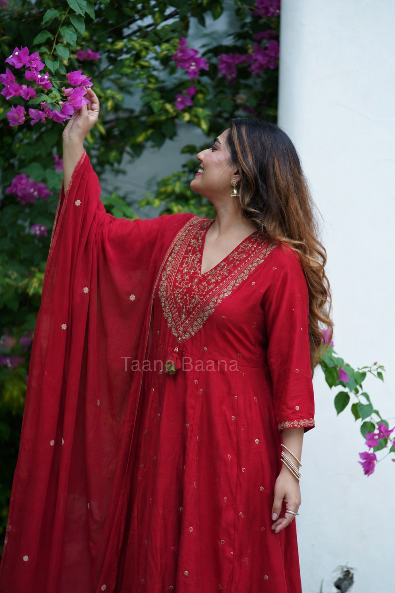 Dupatta Pant Set