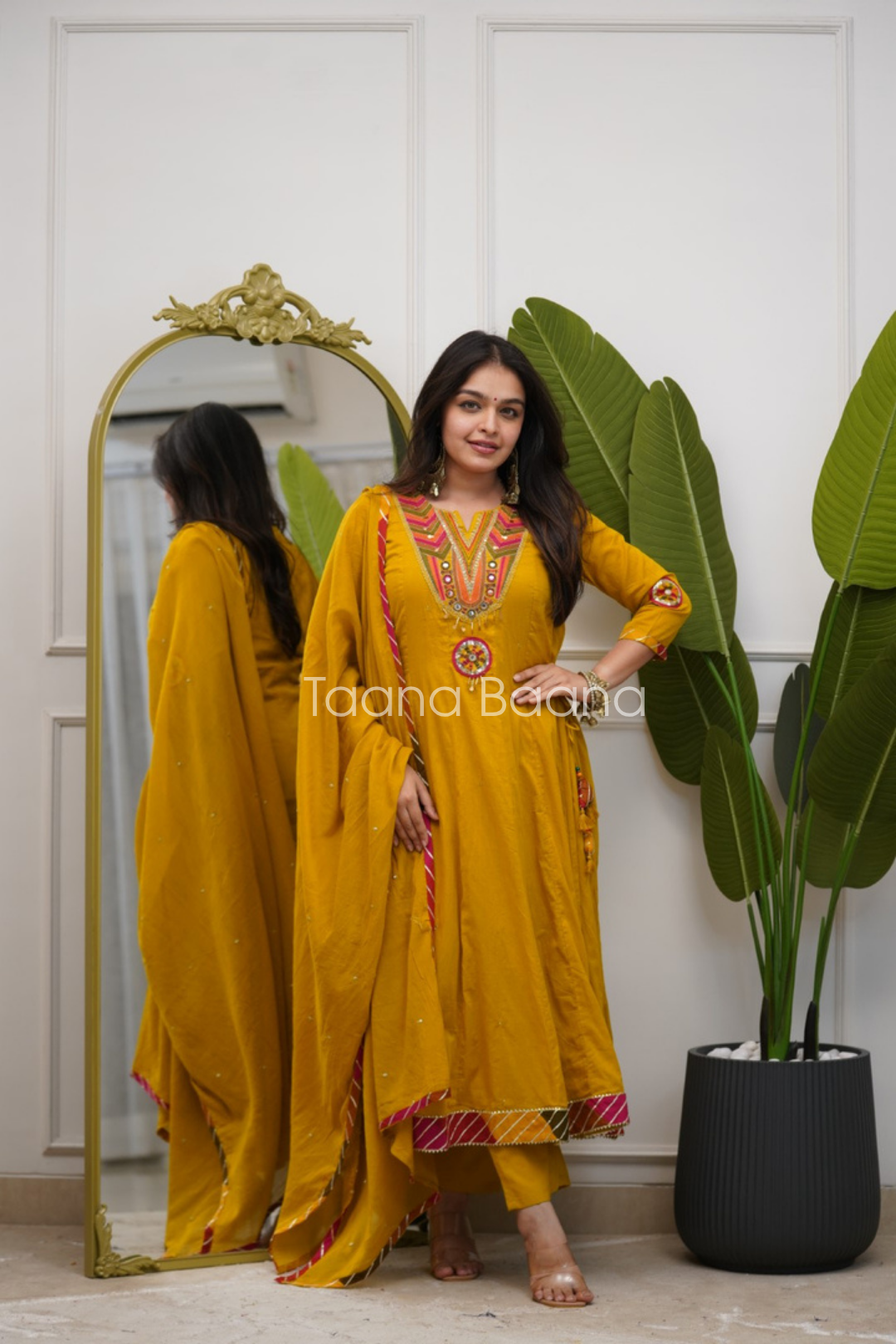 Dupatta Pant Set