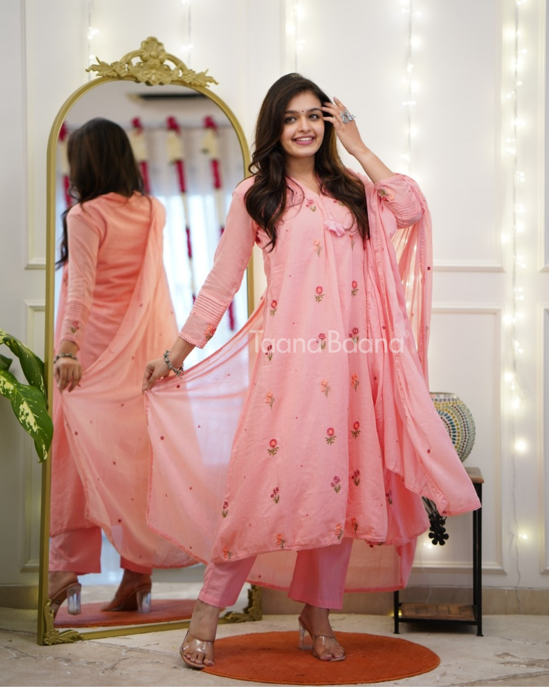 Dupatta Pant Set