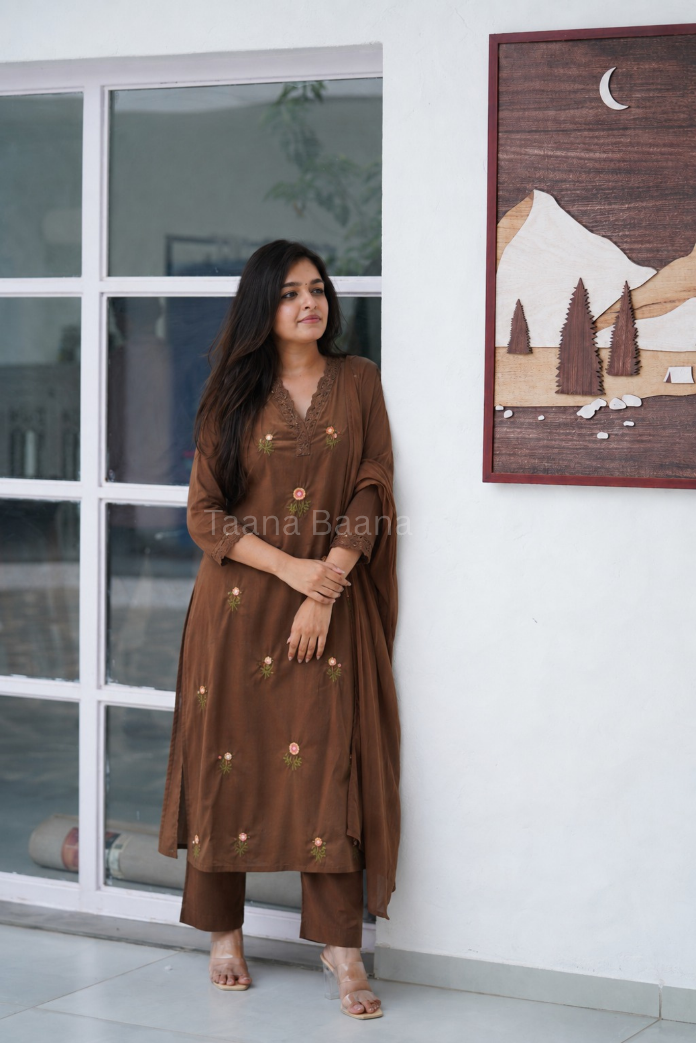 Dupatta Pant Set