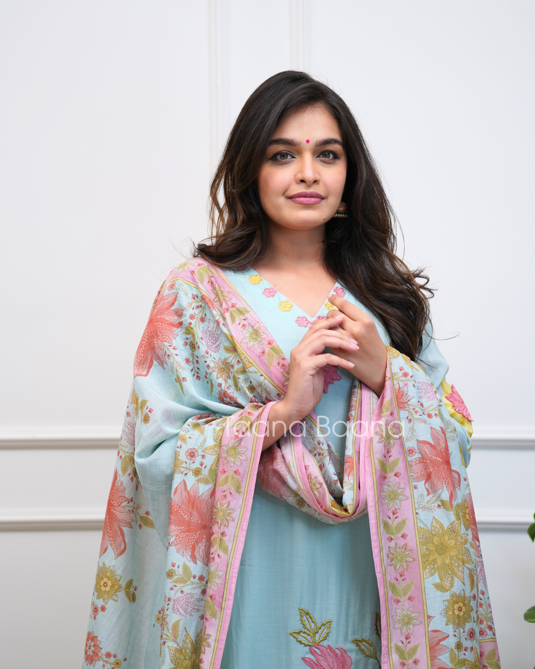 Dupatta Pant Set