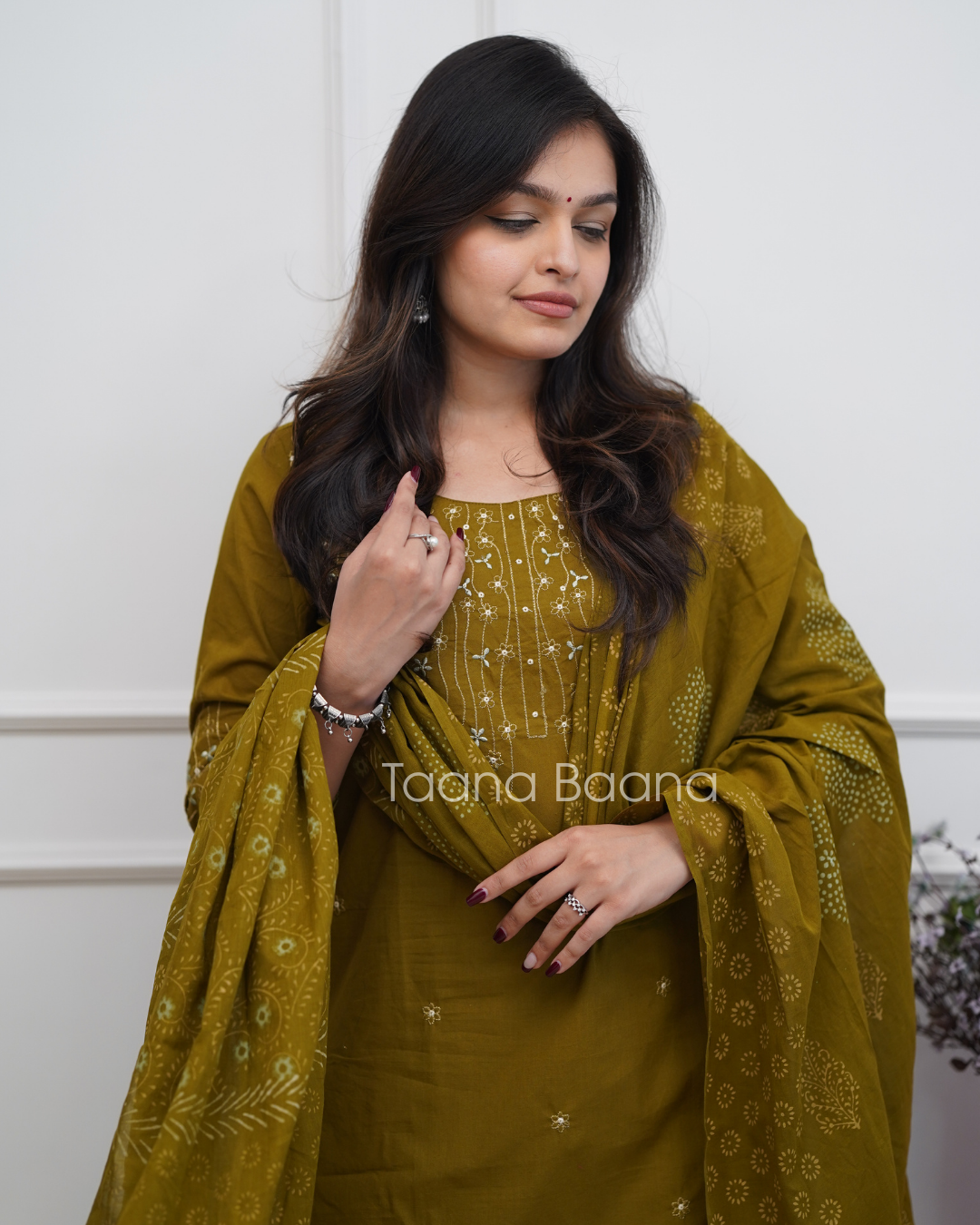 Dupatta Pant Set