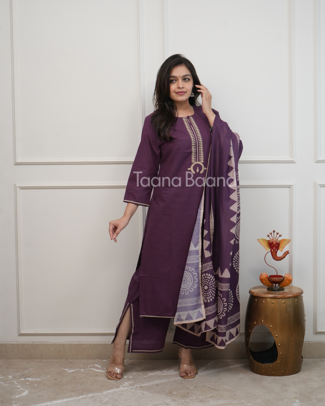 Dupatta Pant Set