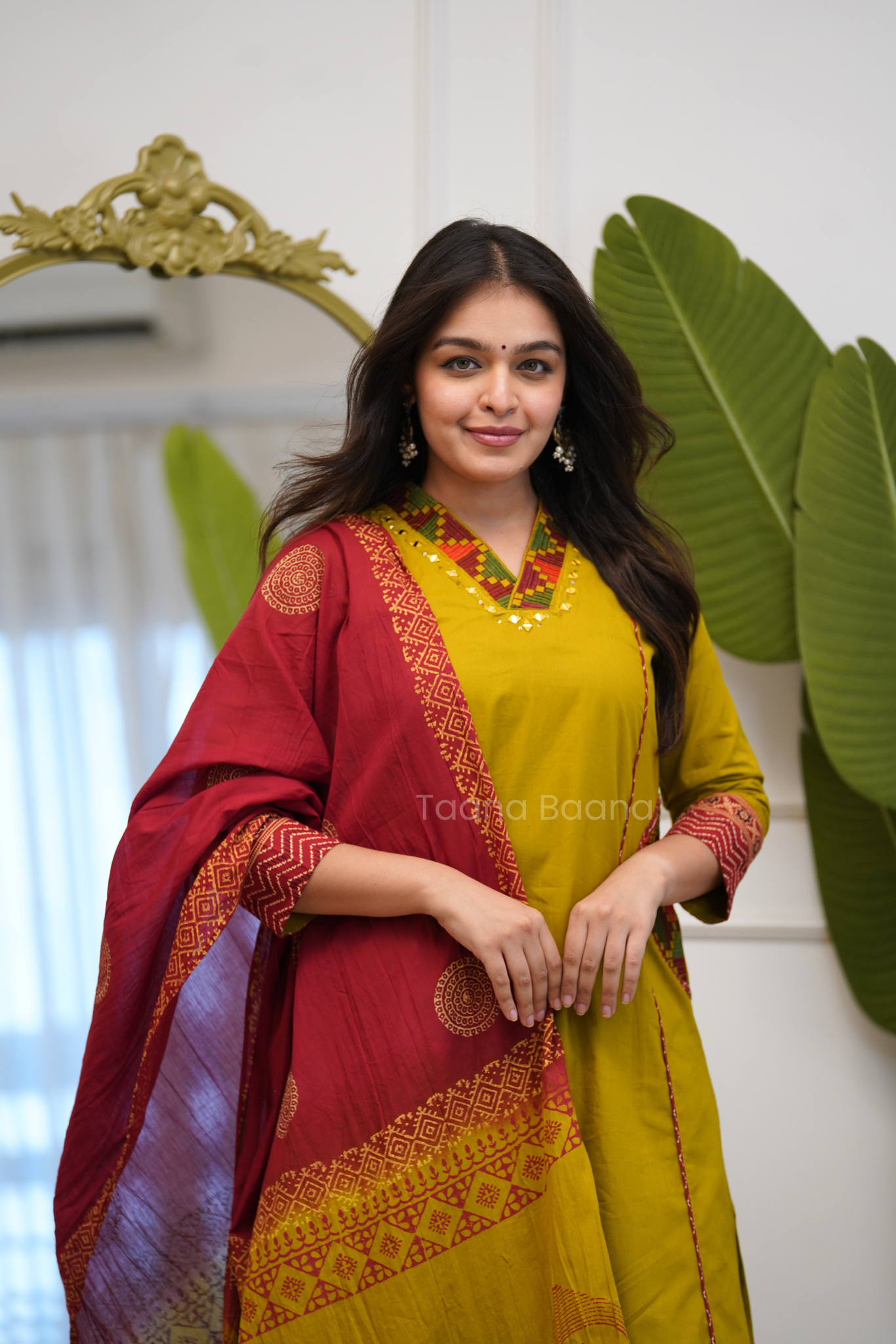 Dupatta Pant Set