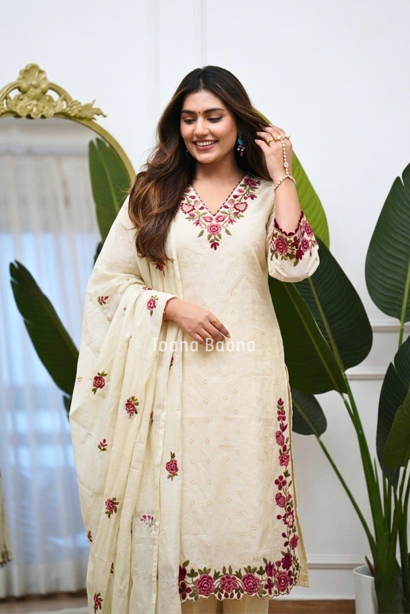Dupatta Pant Set