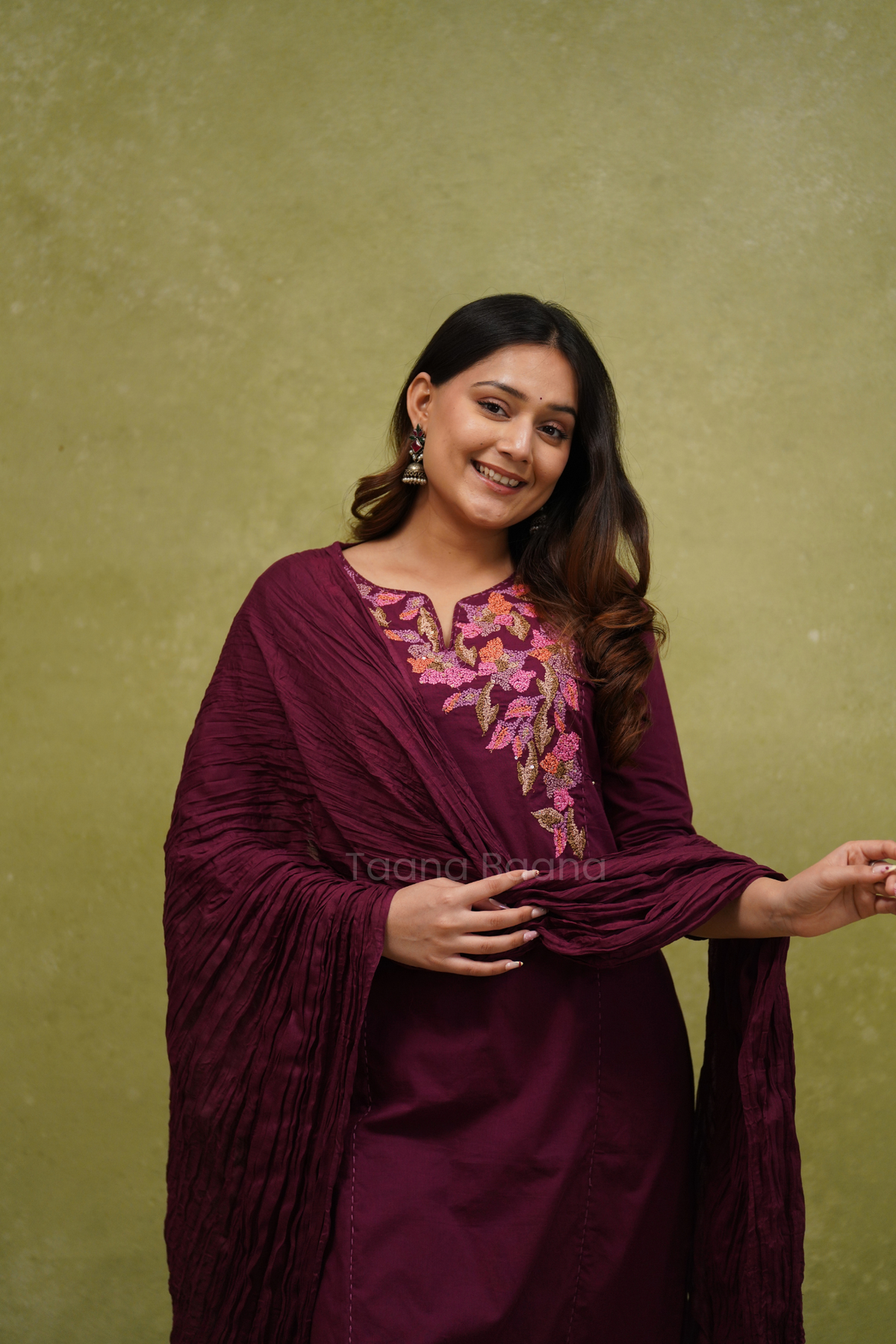 Dupatta Pant Set