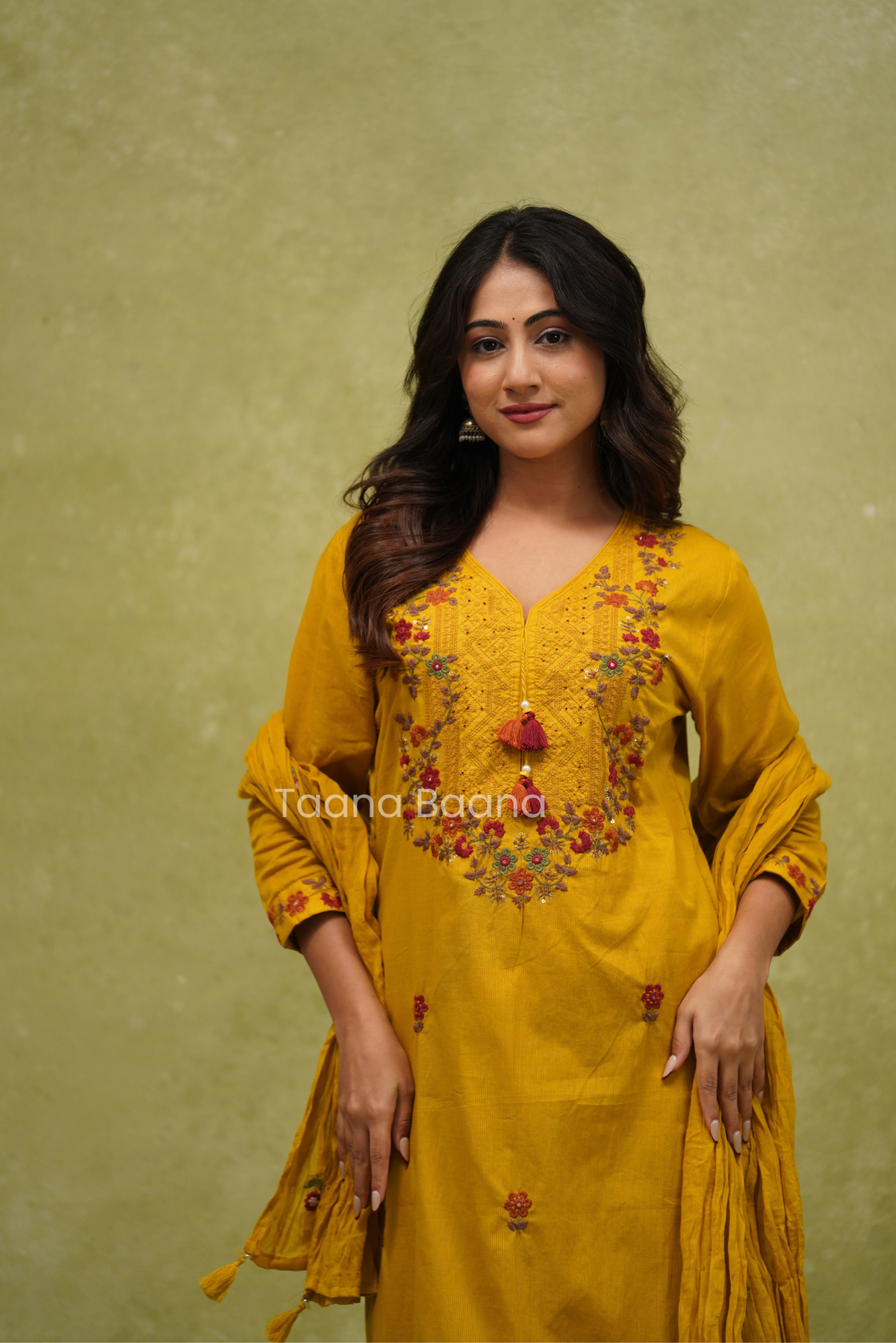 Dupatta Pant Set