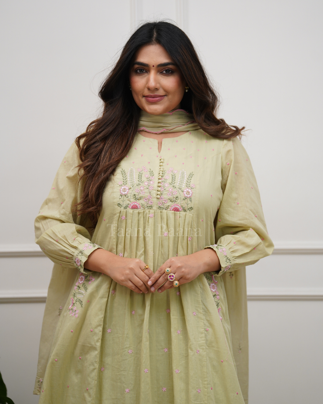 Dupatta Pant Set