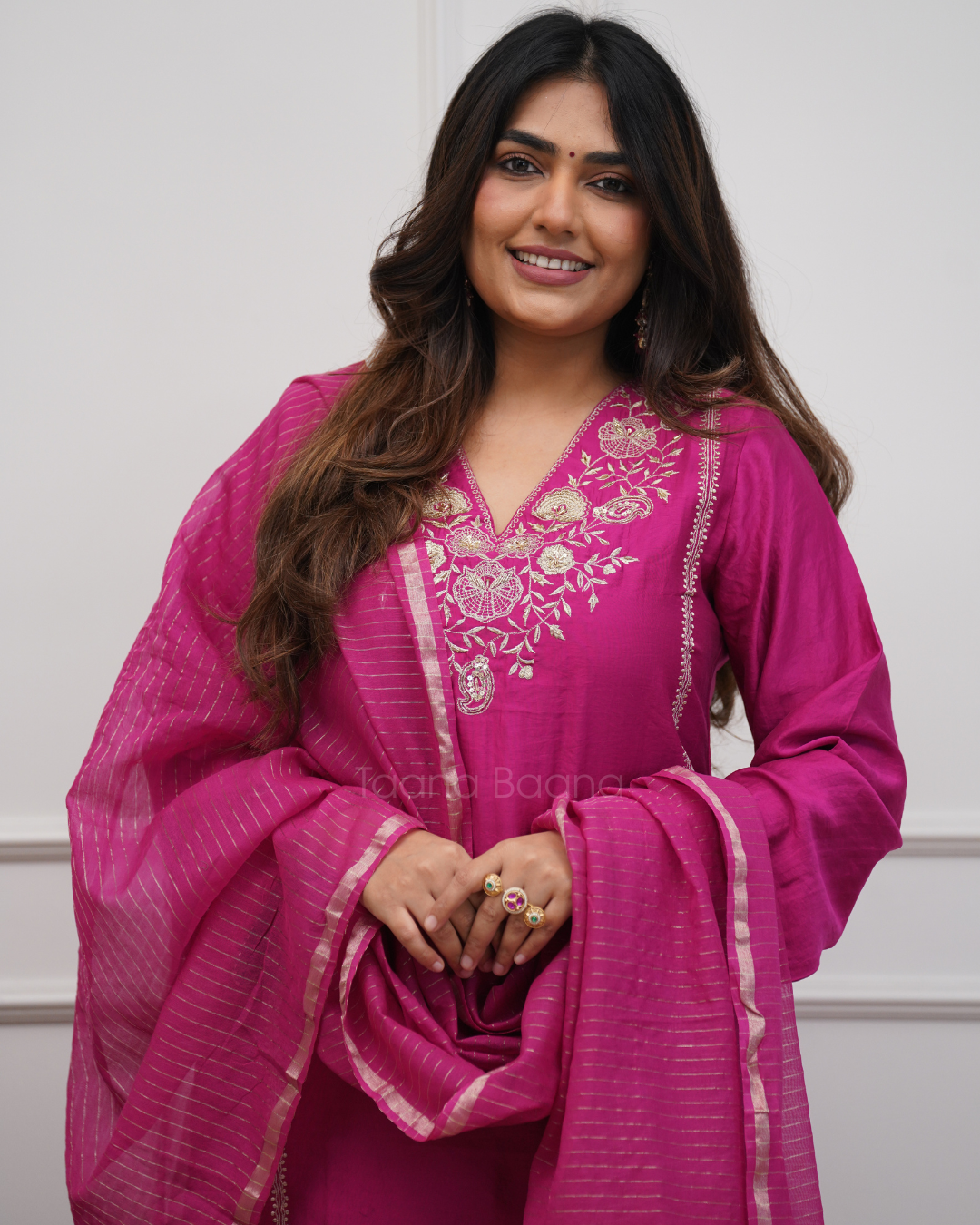 Dupatta Pant Set